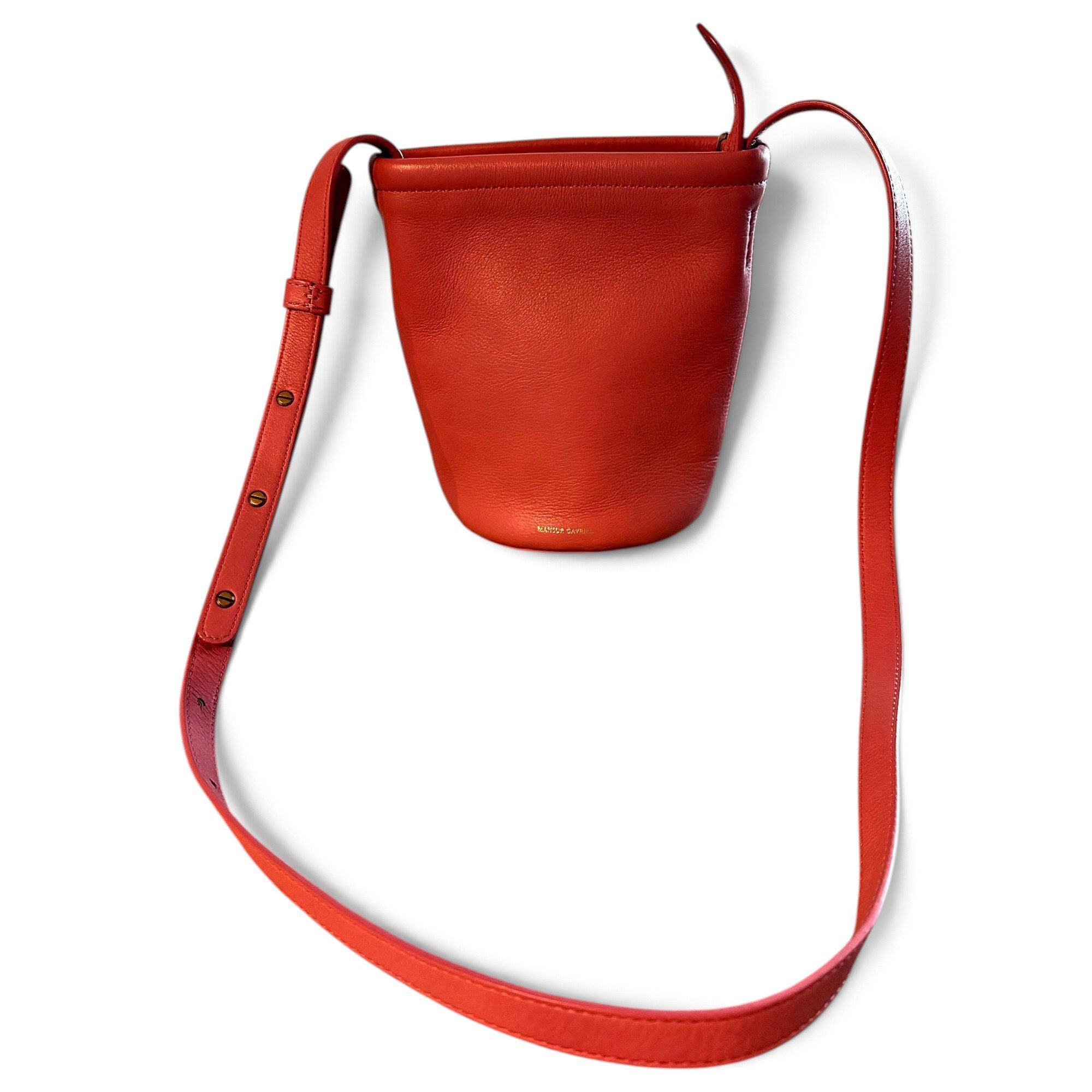 Mansur Gavriel Bucket leather bag