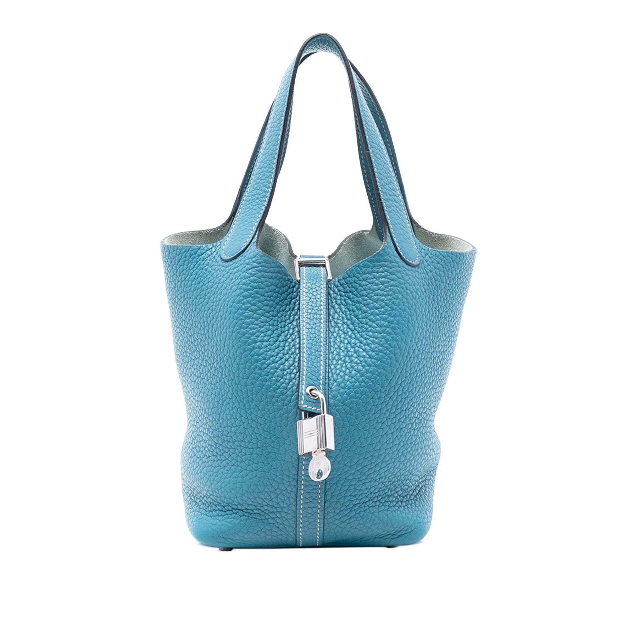 Picotin pony-style calfskin handbag