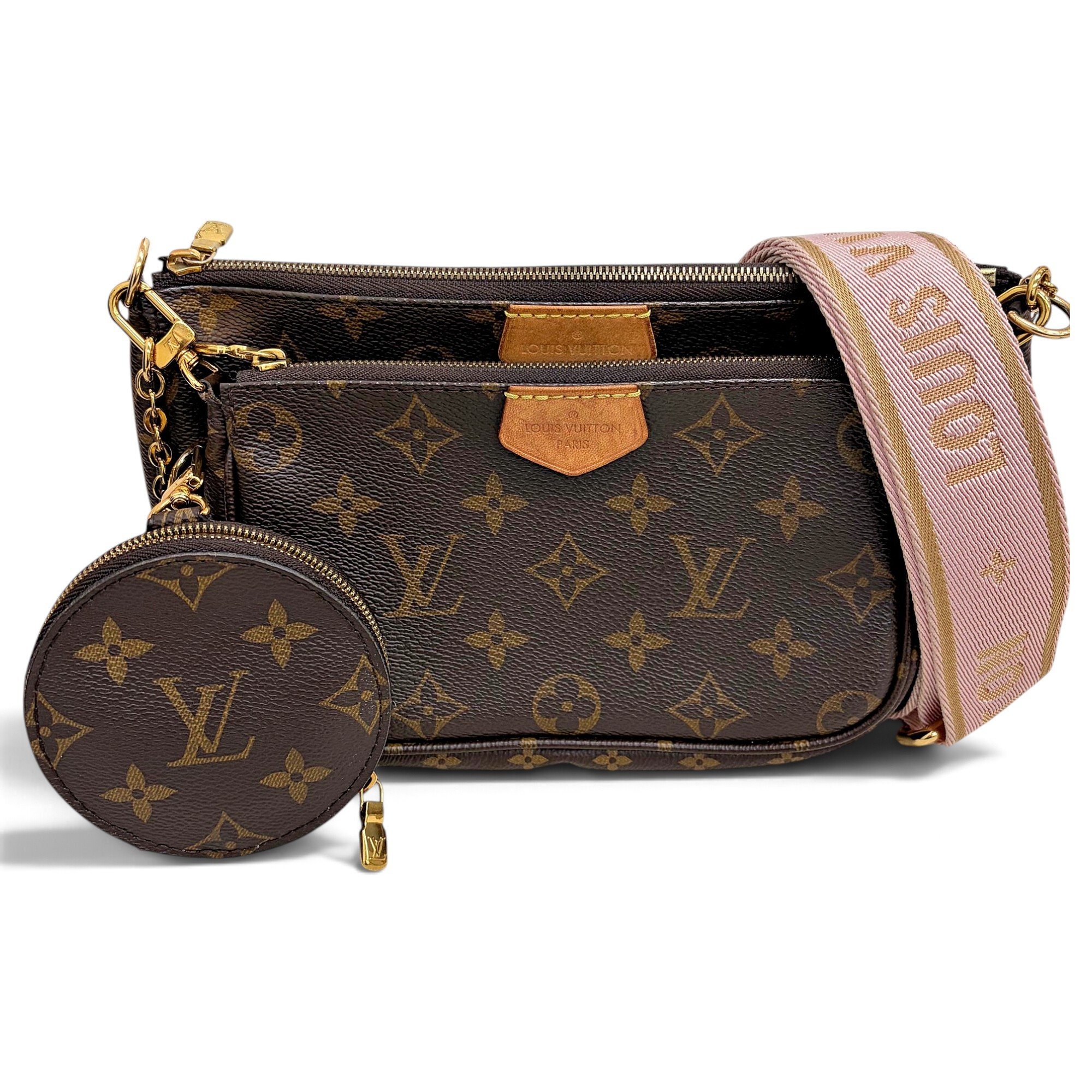 Multi Pochette Accessoires leather handbag