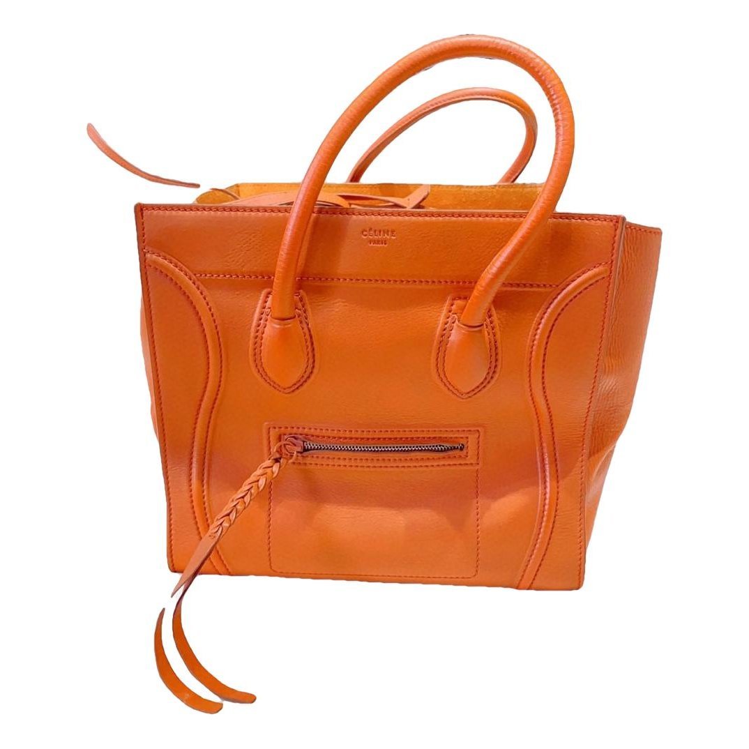 Luggage leather handbag