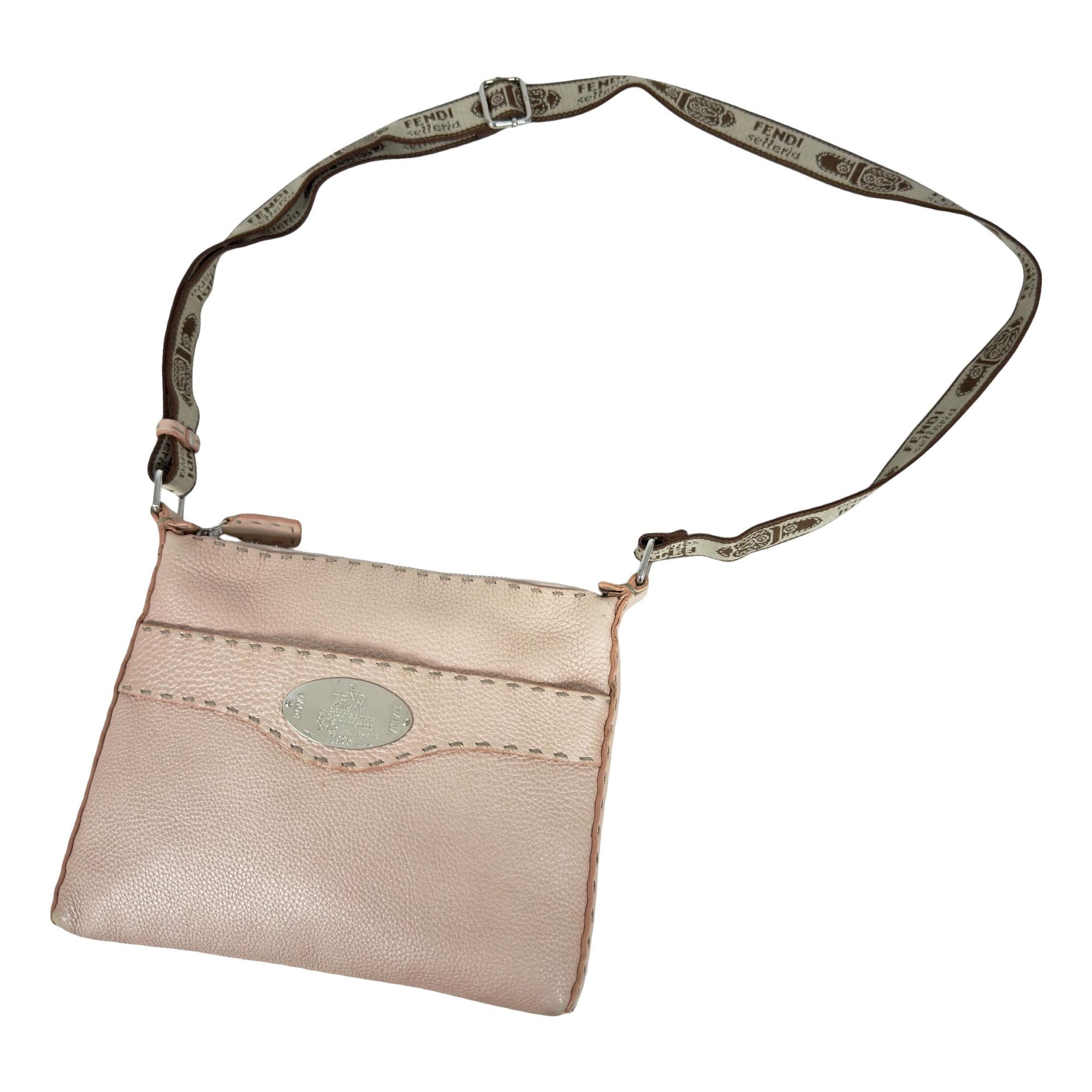 Leather crossbody bag