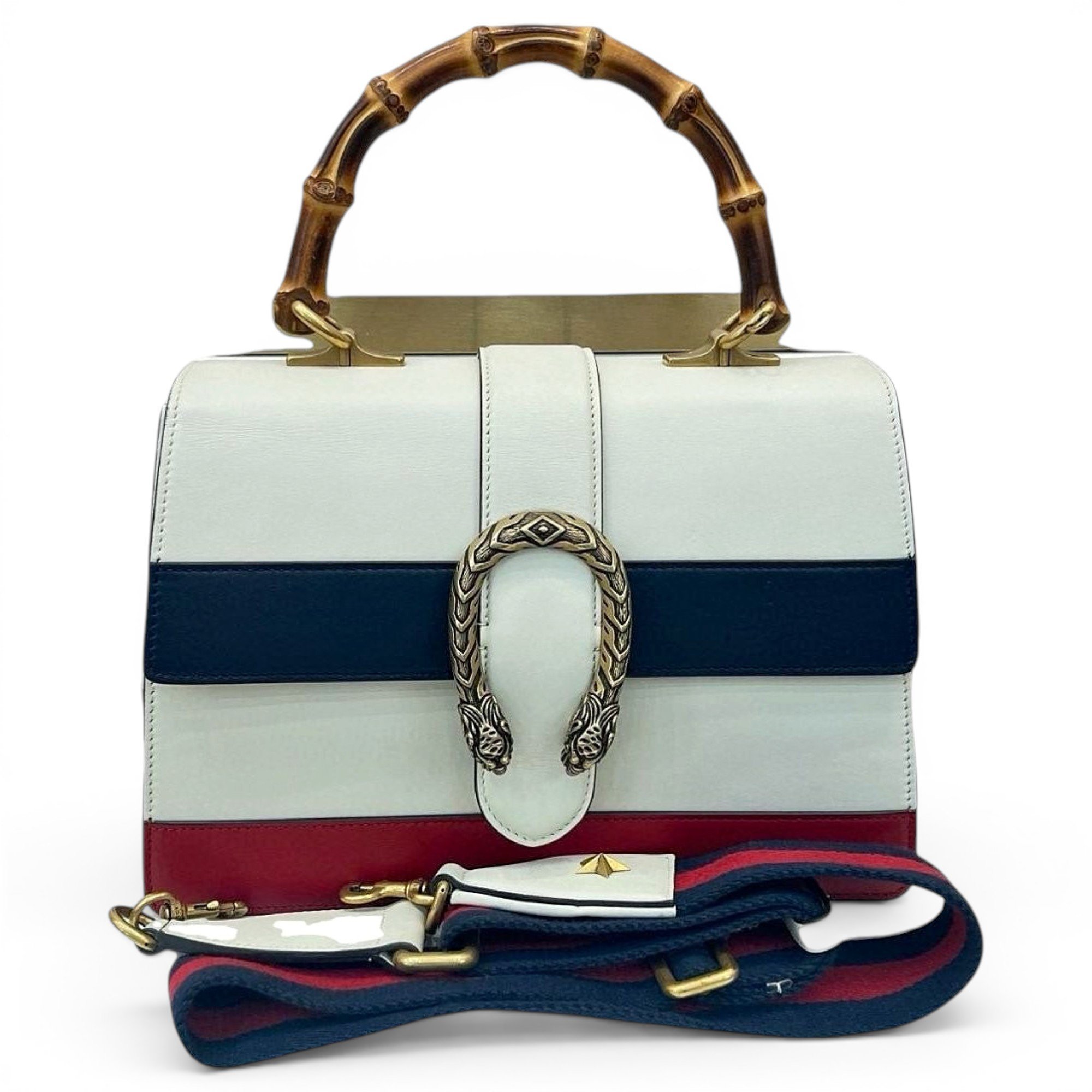 Dionysus Bamboo leather handbag