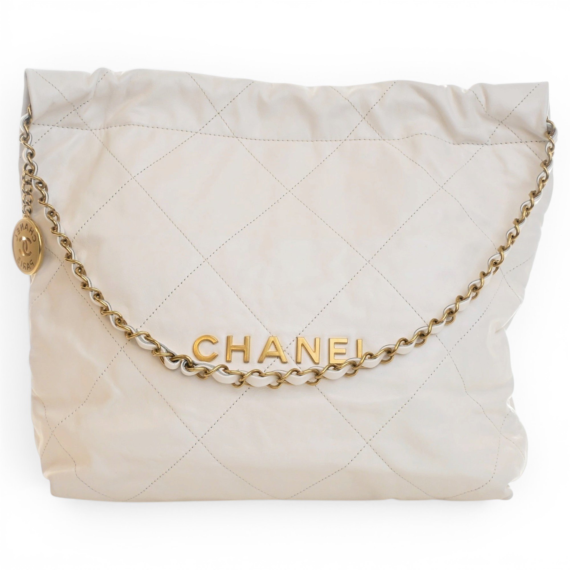 Chanel 22 leather handbag