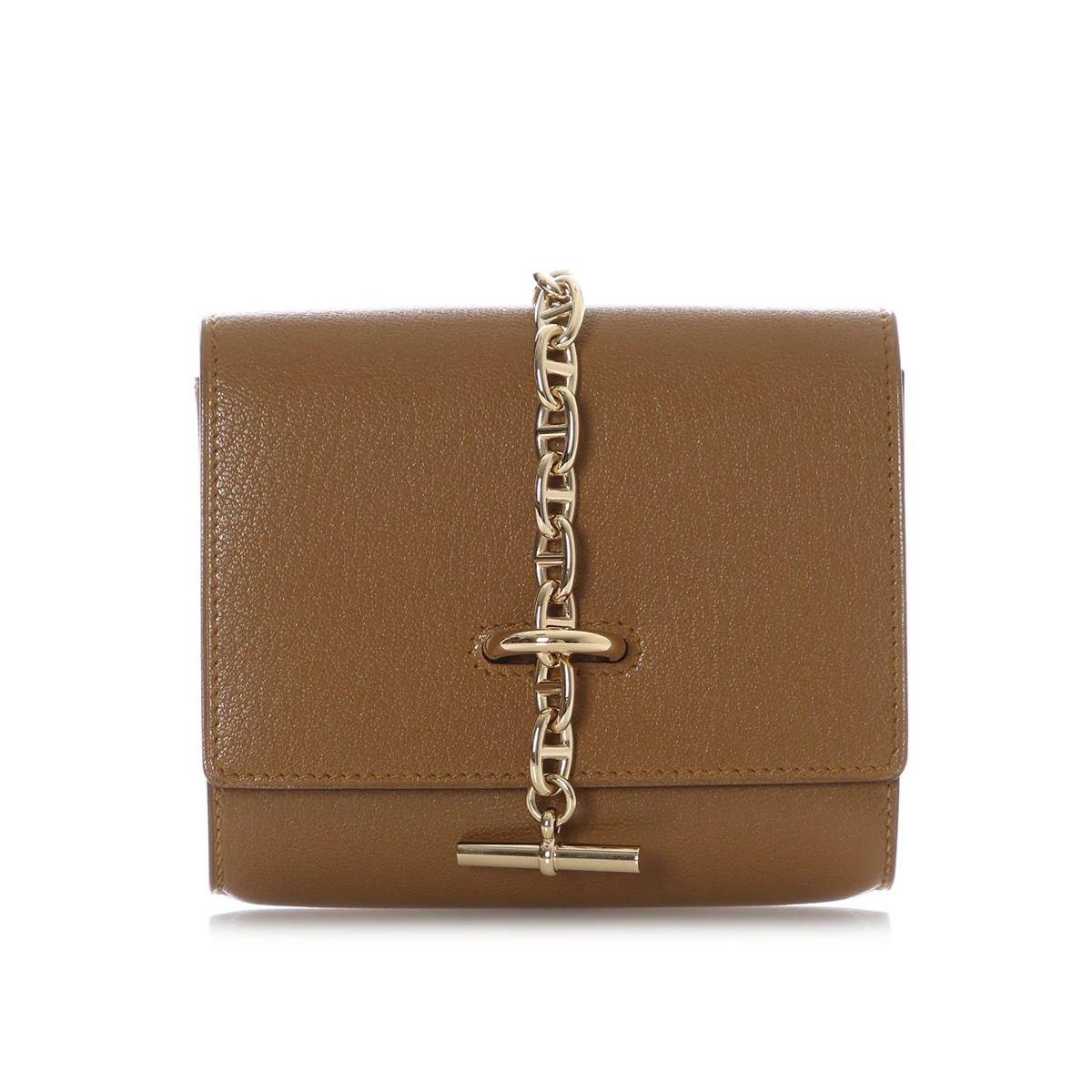 Leather crossbody bag