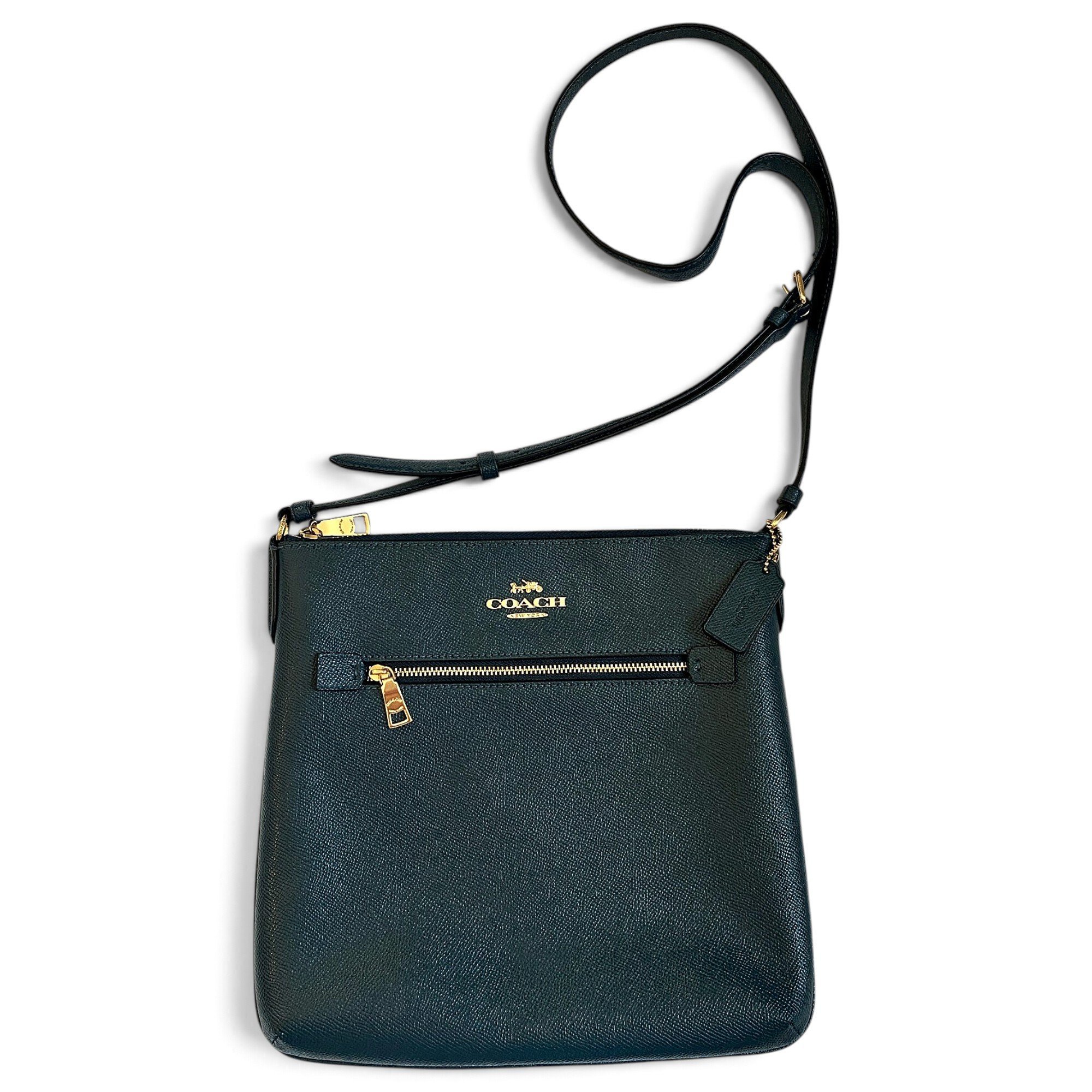 Leather crossbody bag