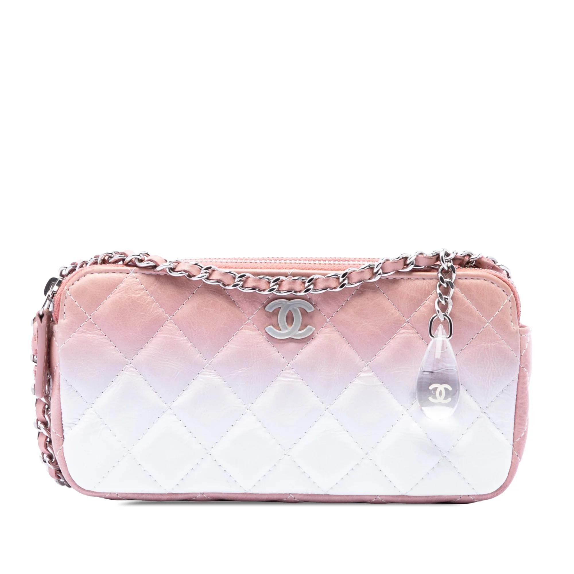 Pony-style calfskin clutch bag