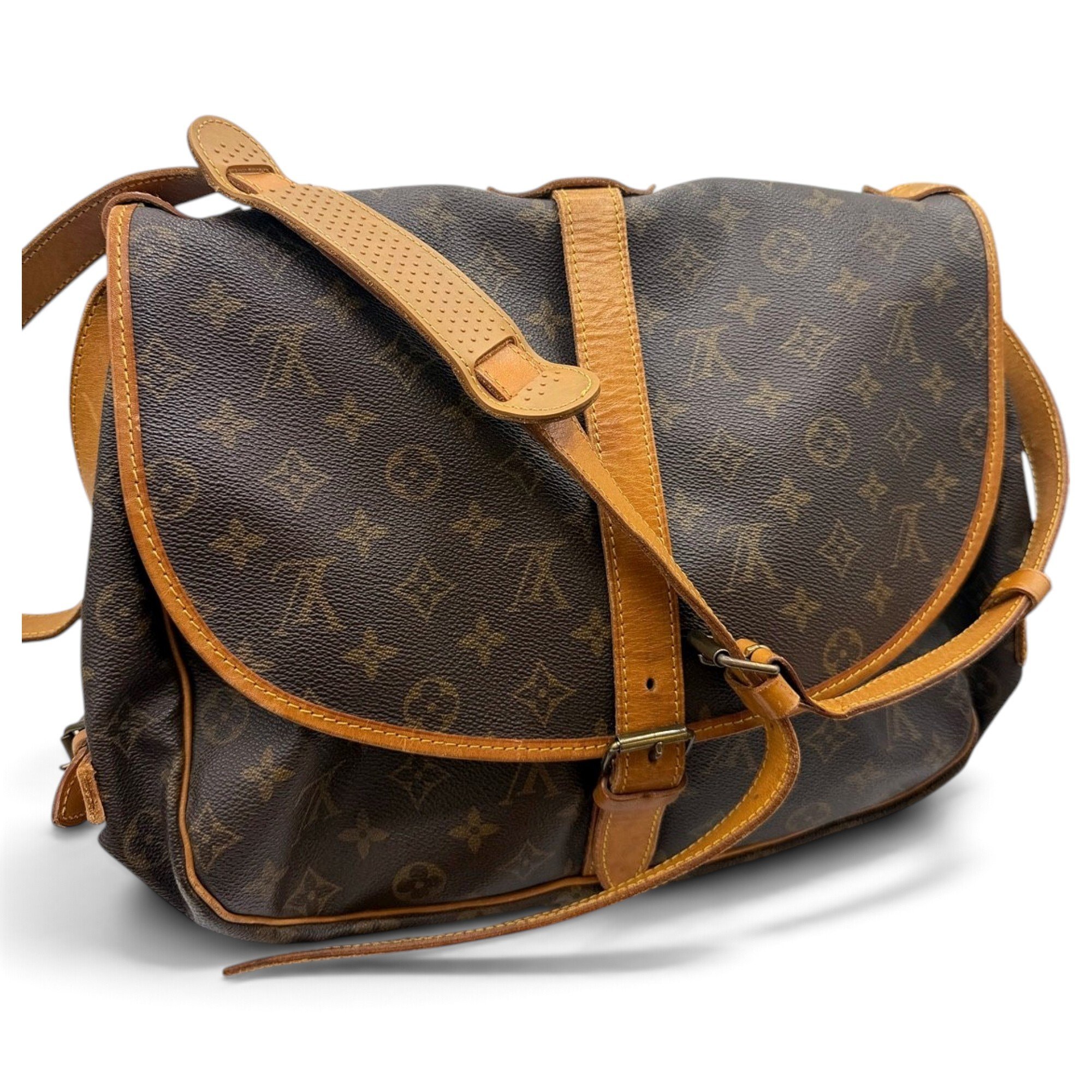 Menilmontant leather crossbody bag