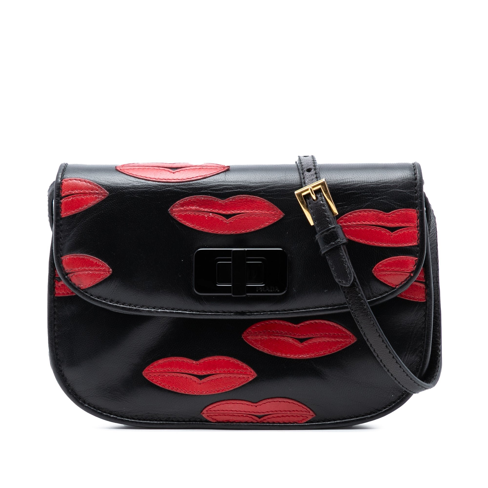 Leather crossbody bag