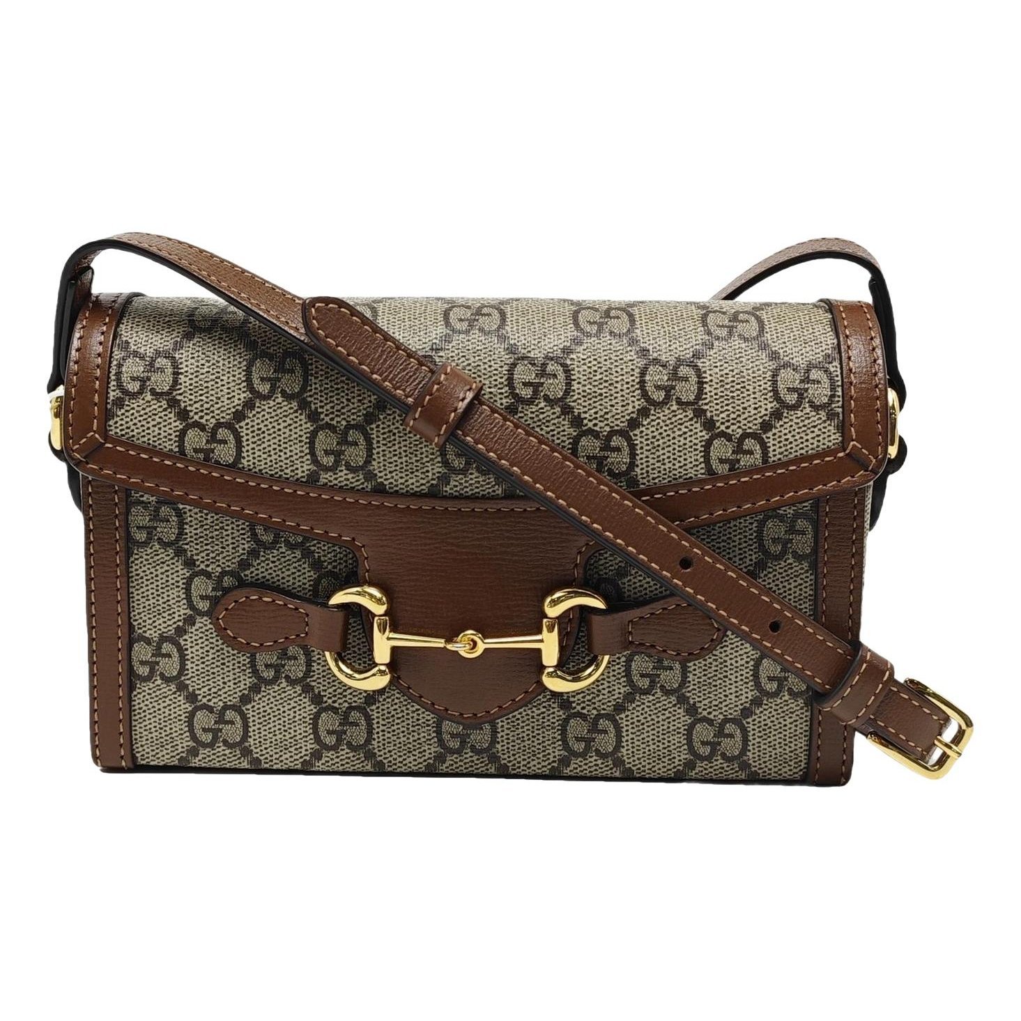 Handle Horsebit 1955 leather handbag