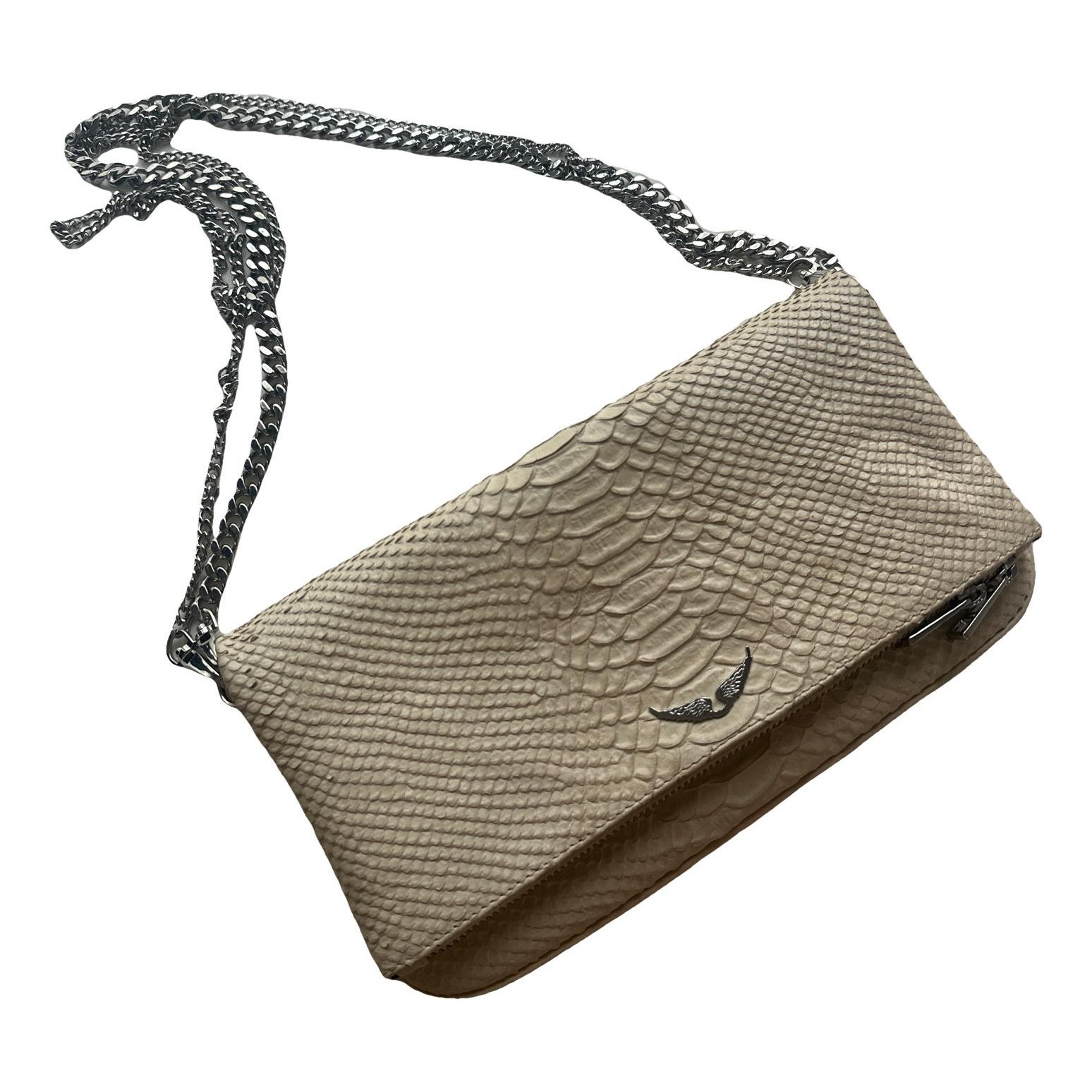 Rock leather crossbody bag