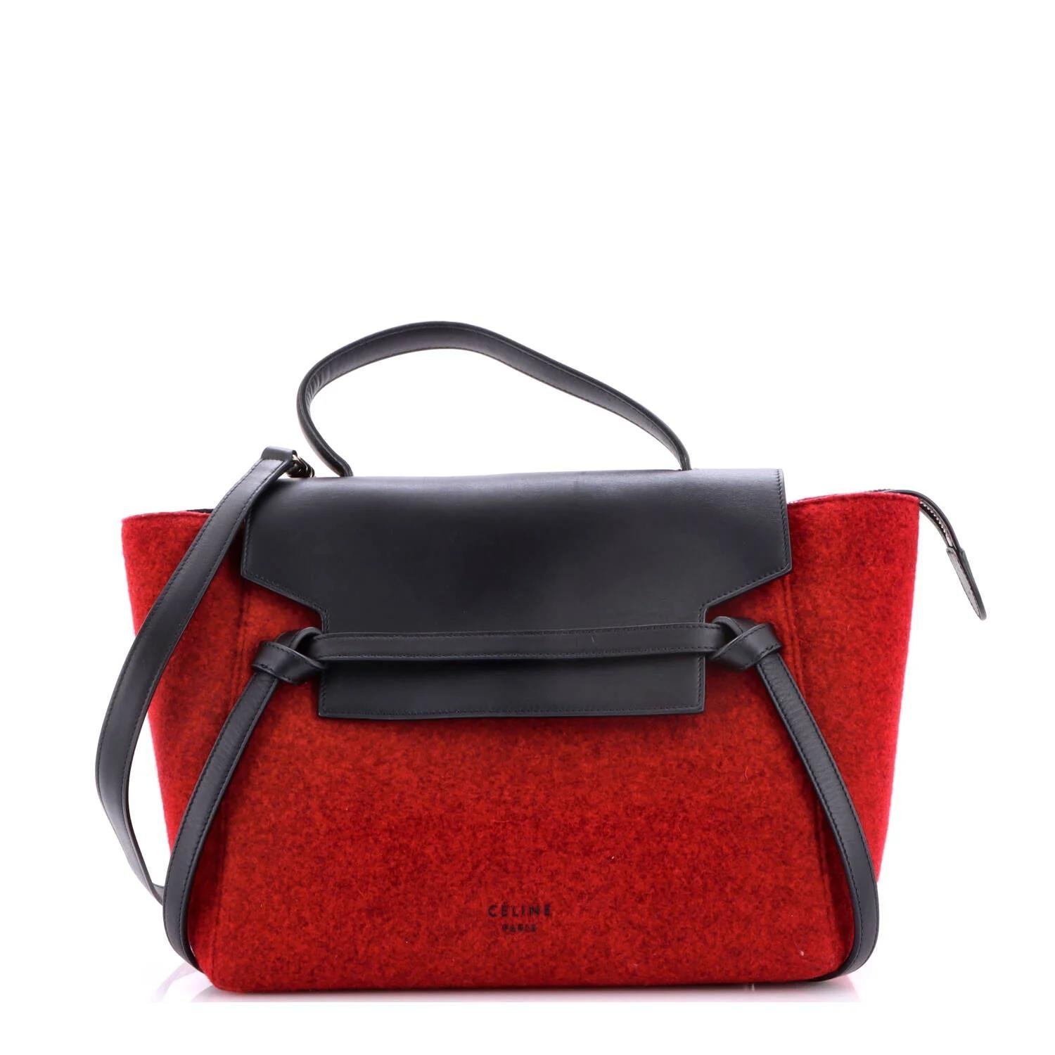 Leather handbag