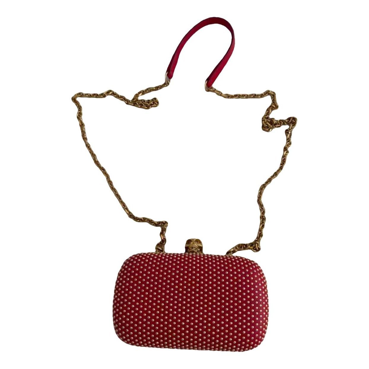 Skull clutch bag