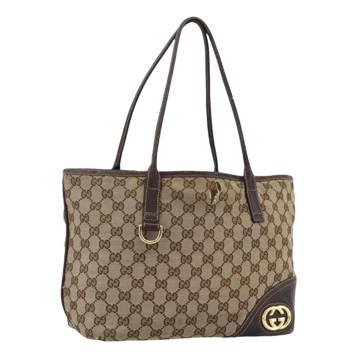 Leather tote
