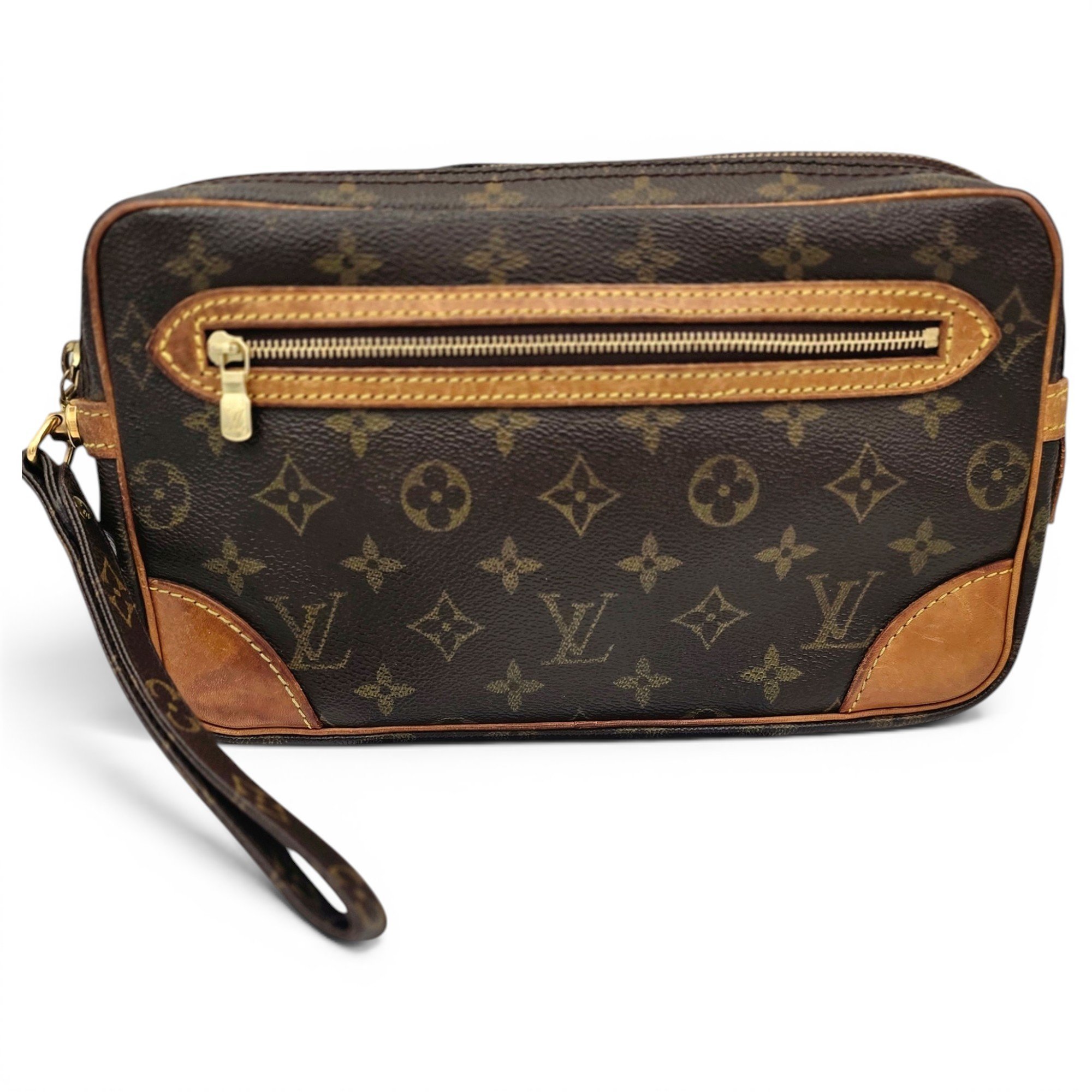 Marly Dragonne cloth clutch bag