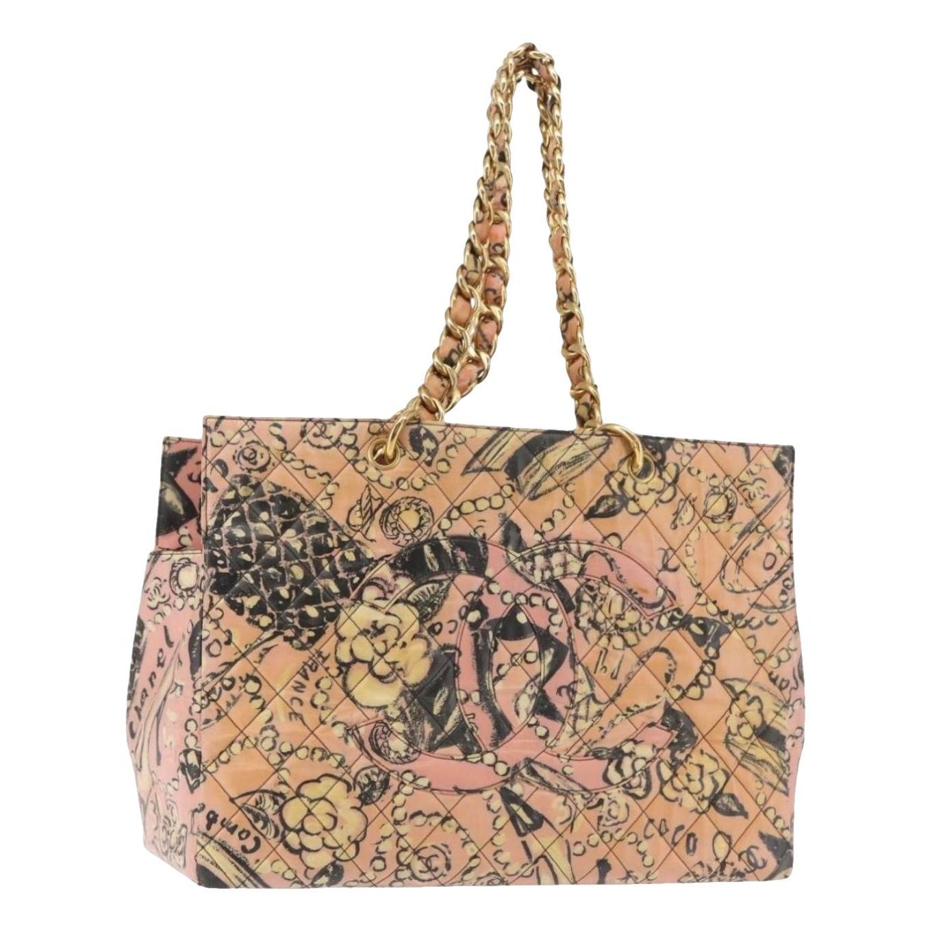 Grand shopping leather handbag