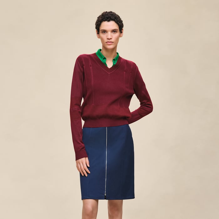 Rouge Carmin Long-sleeve Sweater