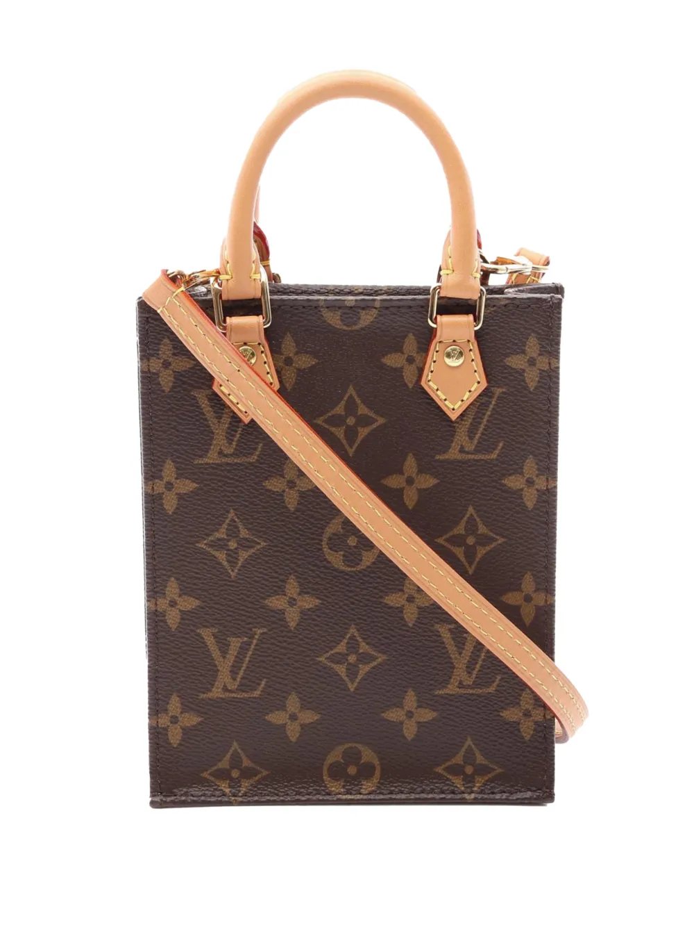 2020 Monogram Petit Sac Plat satchel