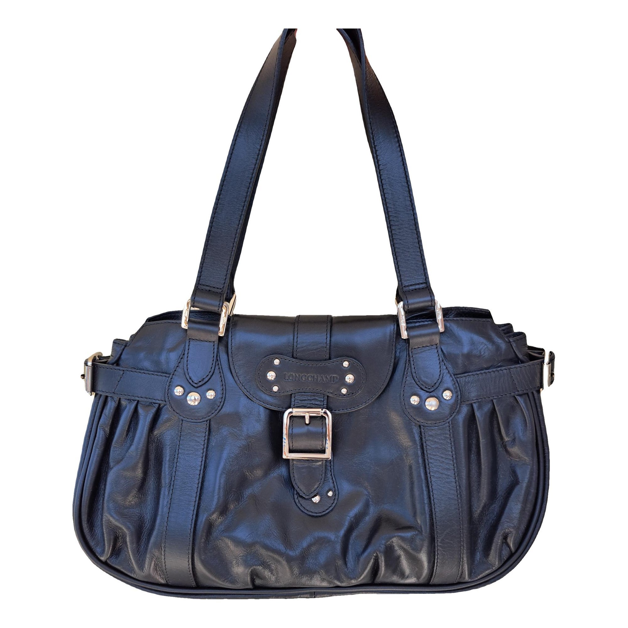 Idole leather handbag