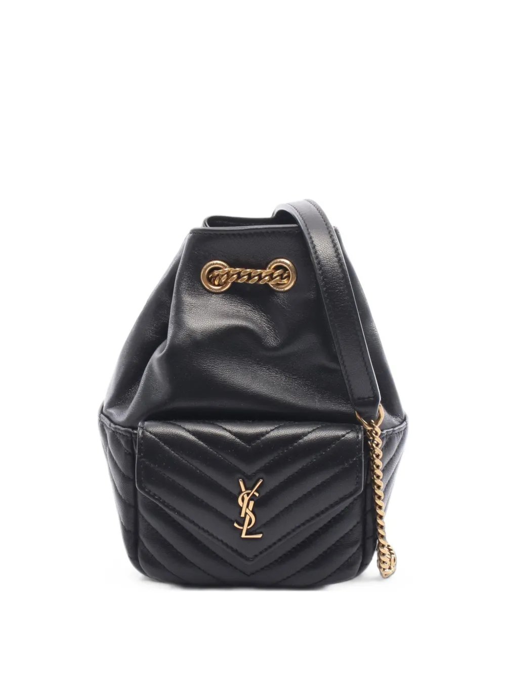 2020s Joe quilted bucket mini bag