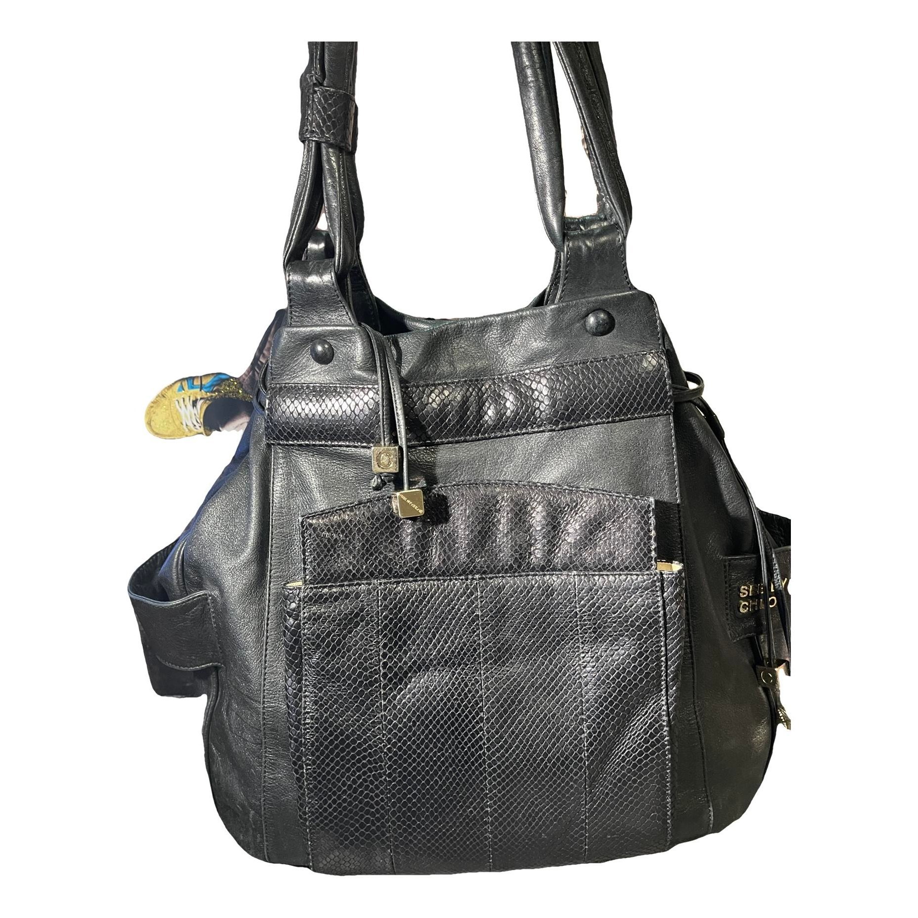 Leather handbag
