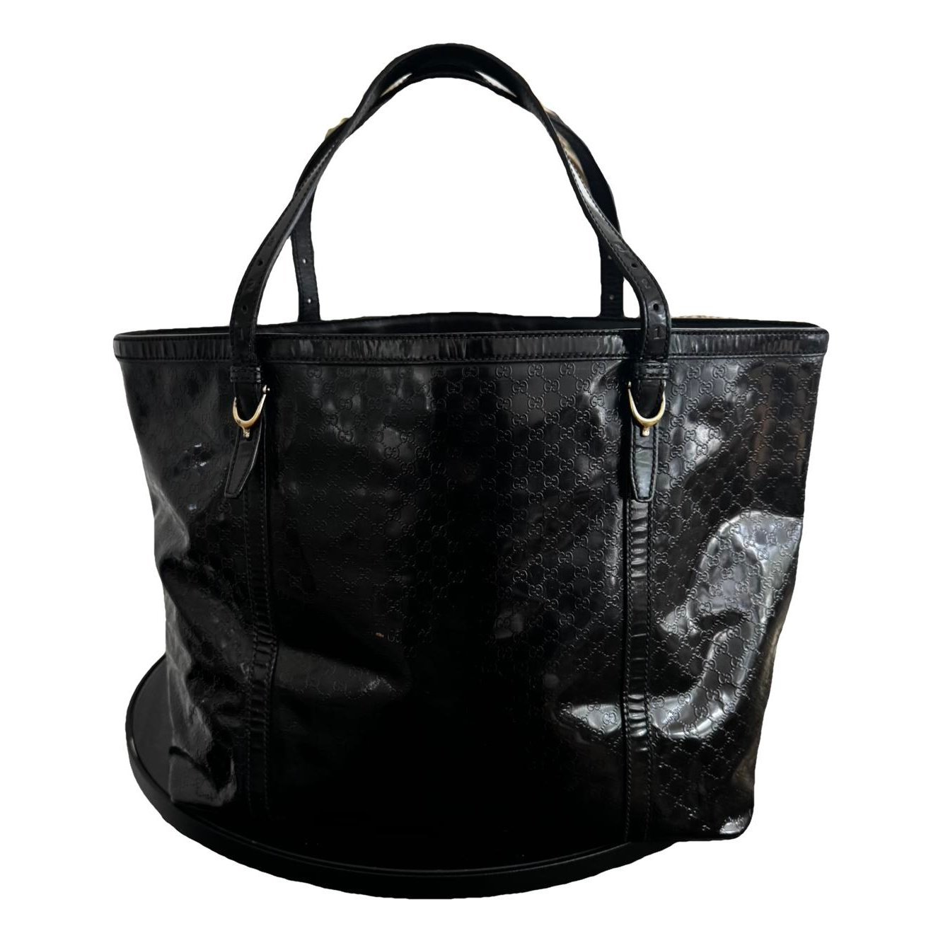 Leather tote