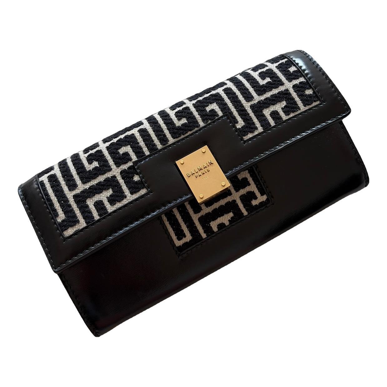 Balmain Leather clutch bag