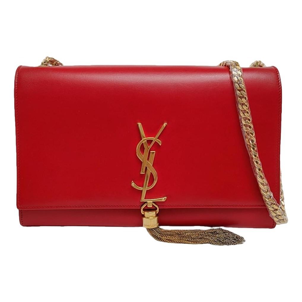 Pompom Kate leather crossbody bag