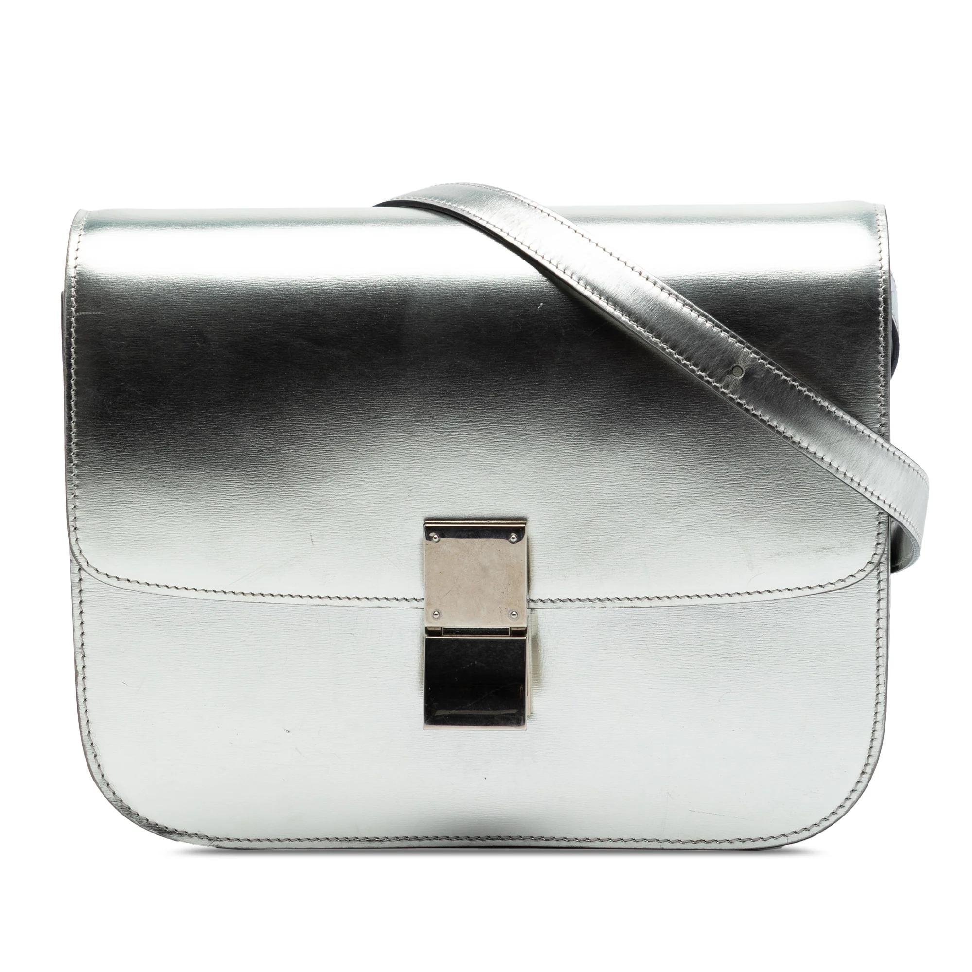 Classic pony-style calfskin handbag