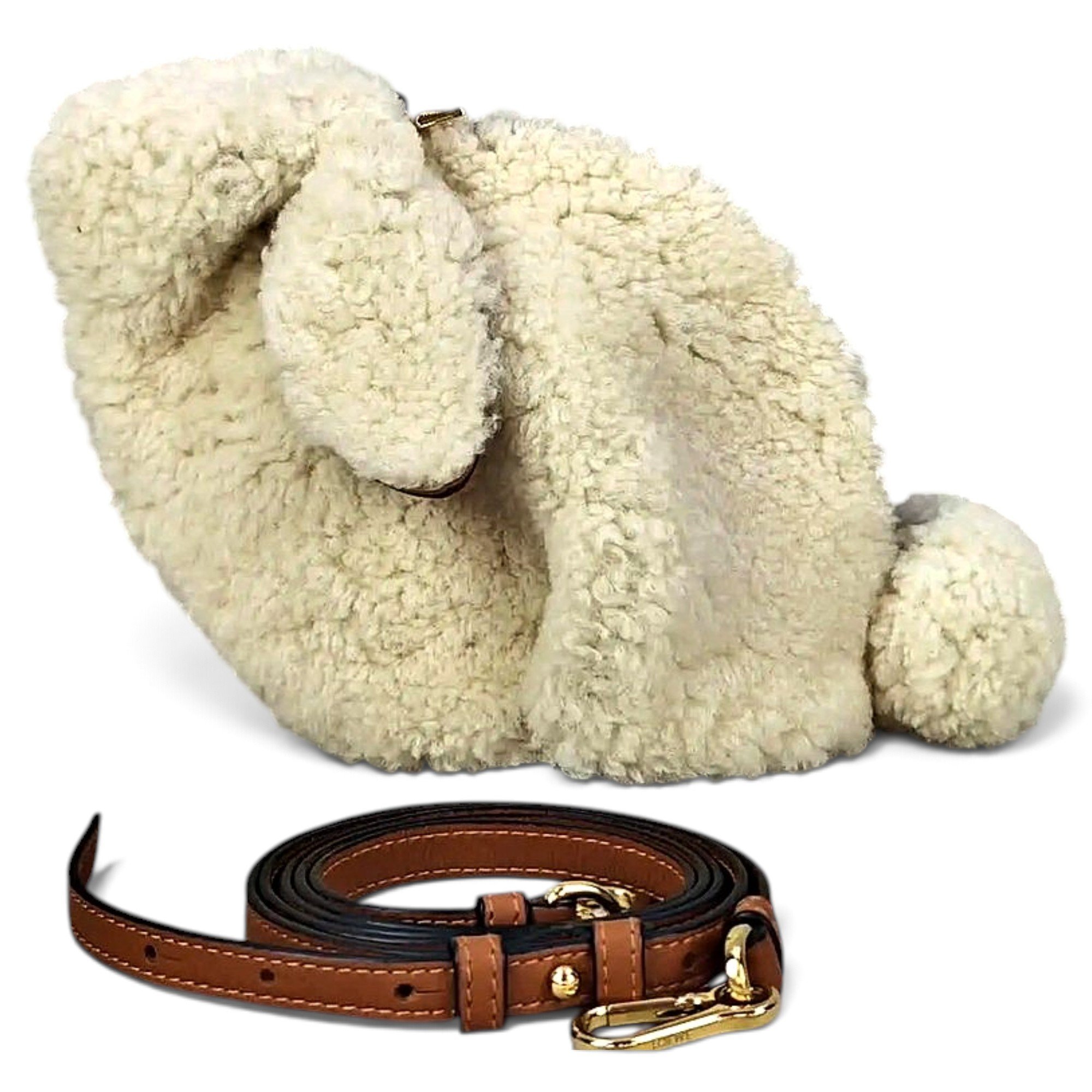 Animals wool handbag