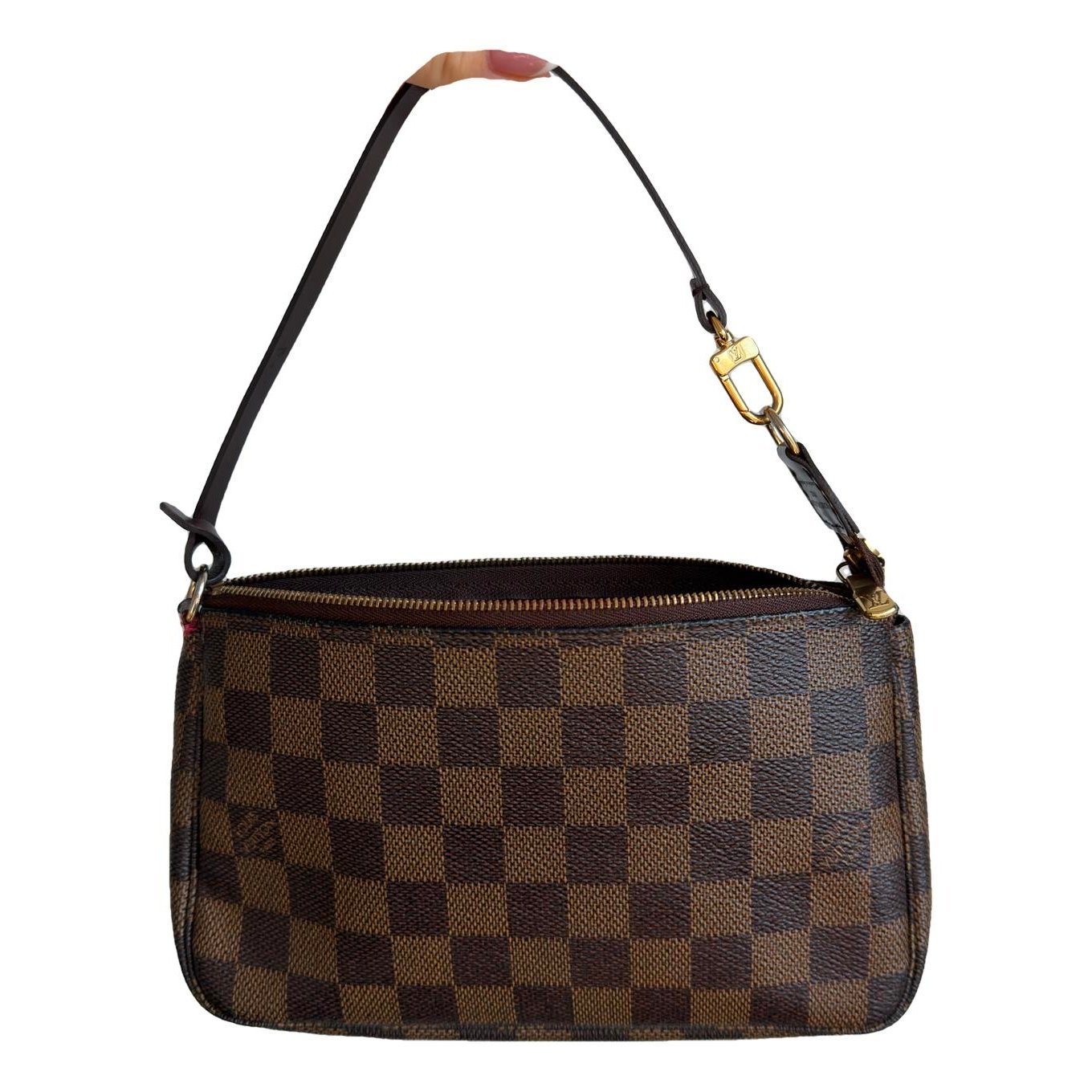 Pochette Accessoire leather handbag