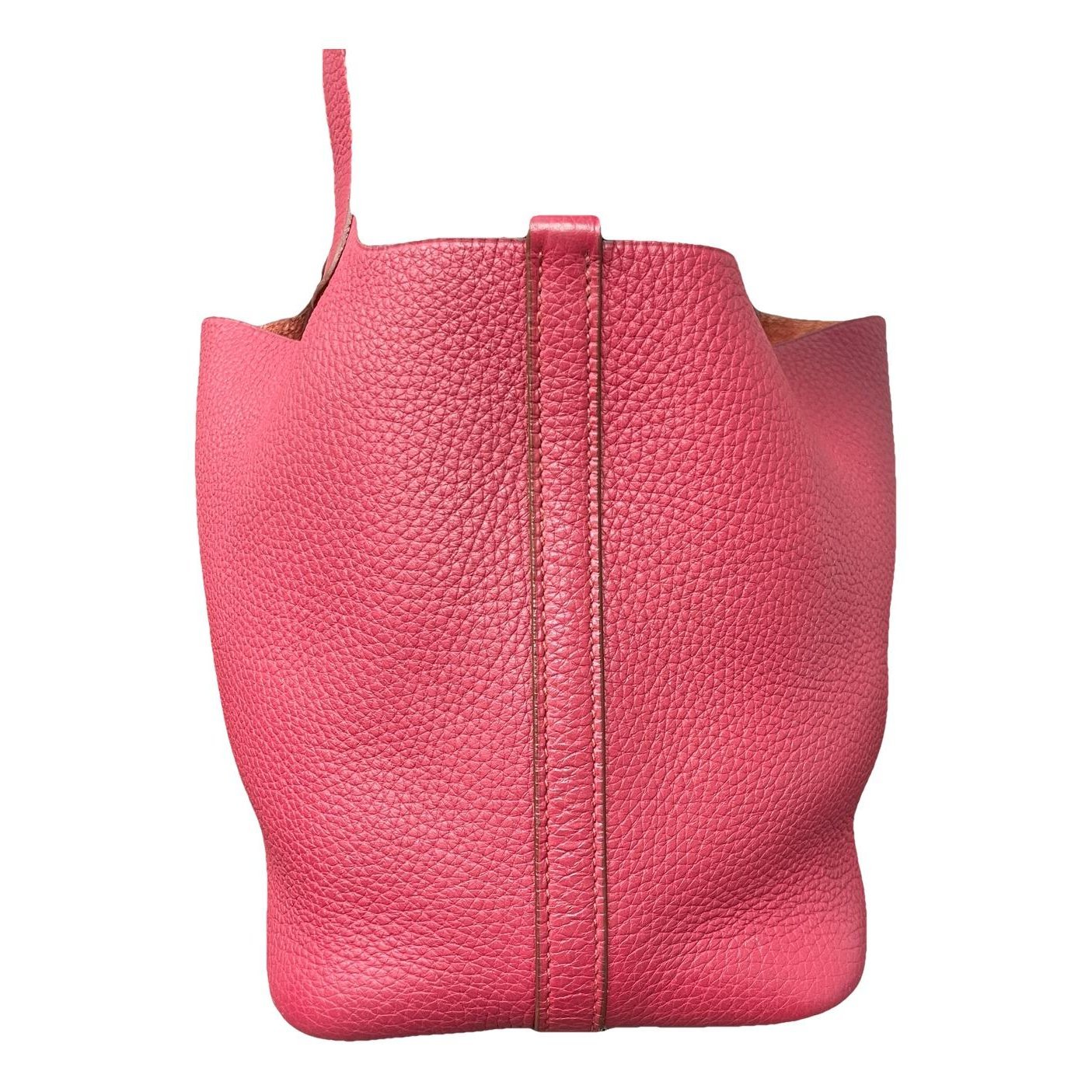 Picotin leather handbag