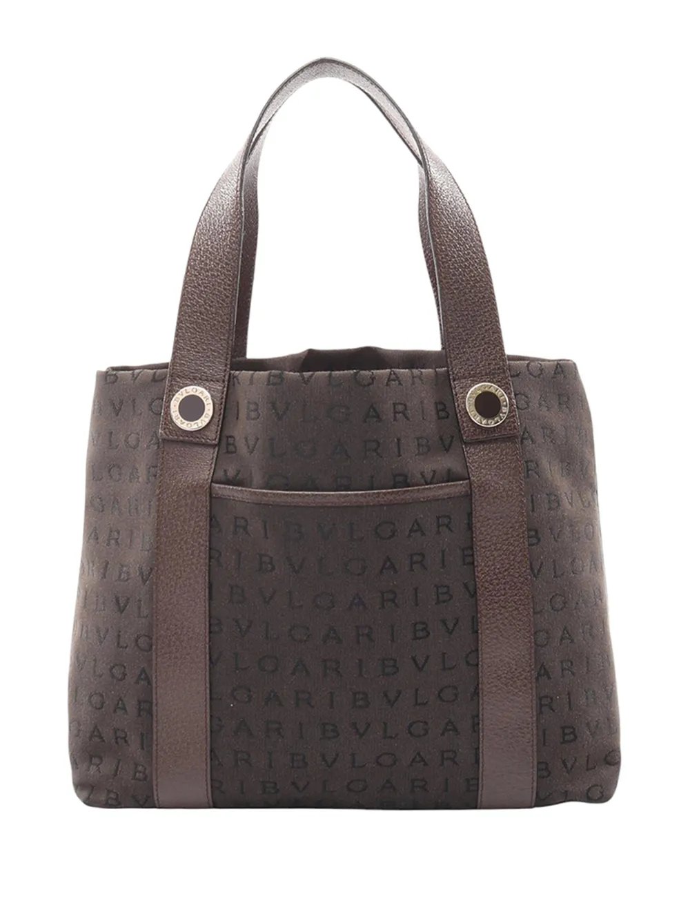 Bvlgari 2010-2026 Canvas Logomania tote bag