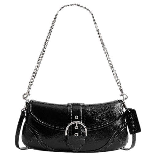 Patent leather crossbody bag