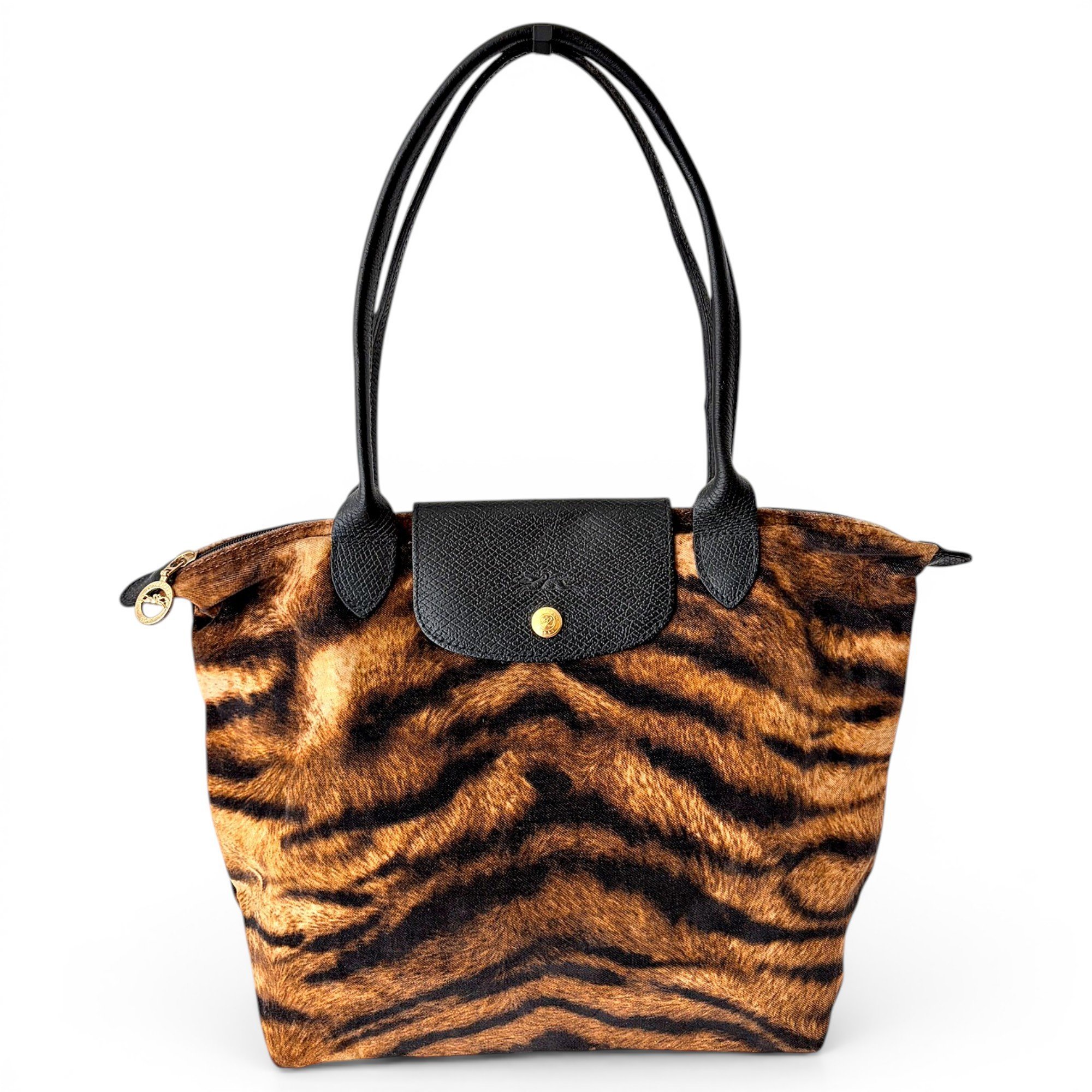 Faux fur handbag