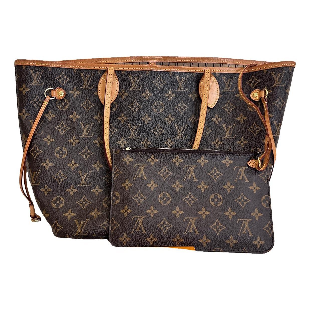 Neverfull leather tote