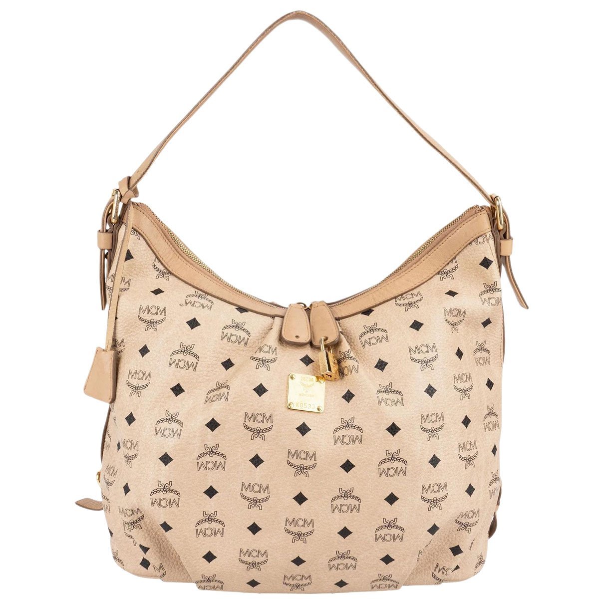 Boston leather handbag