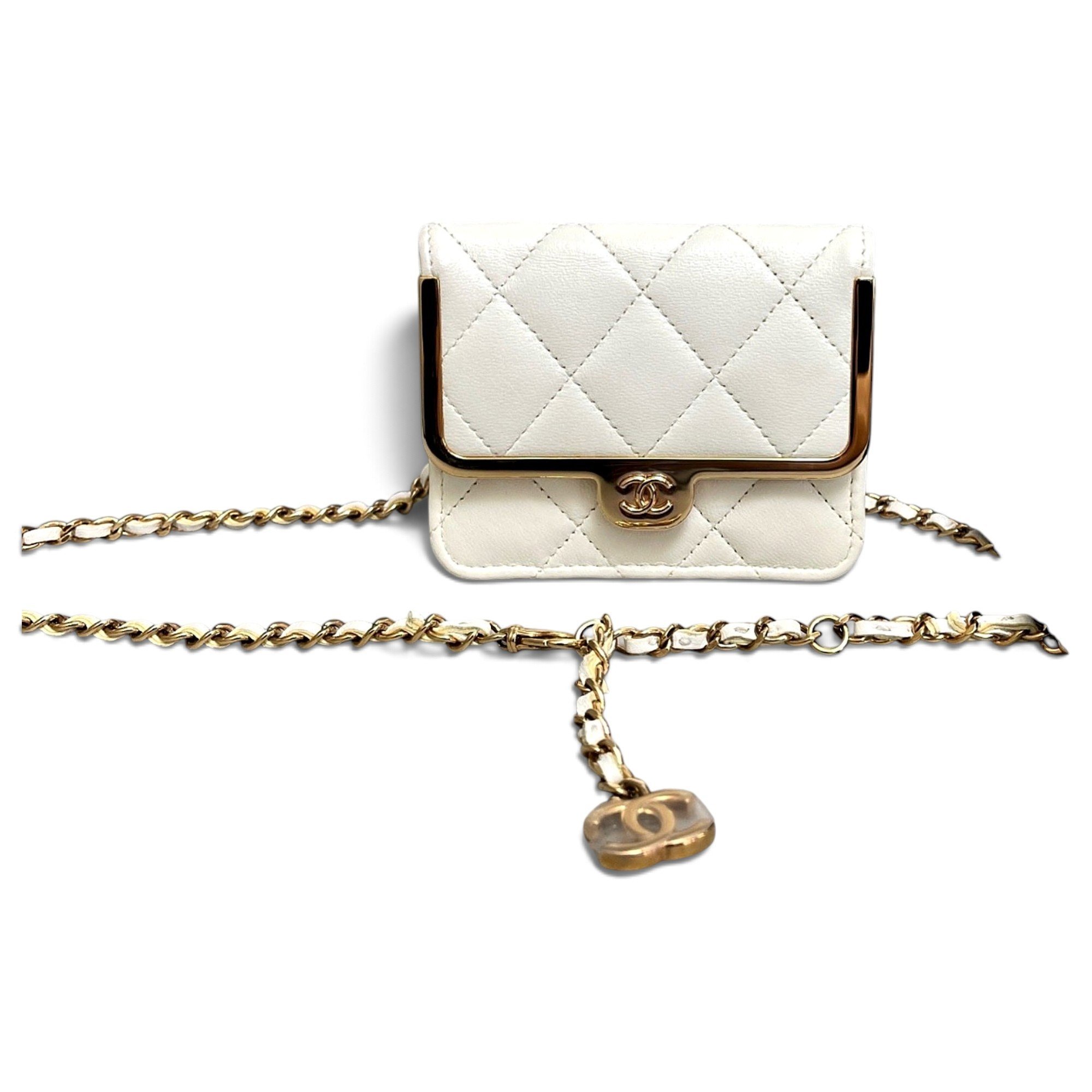 Wallet On Chain Timeless/Classique leather crossbody bag