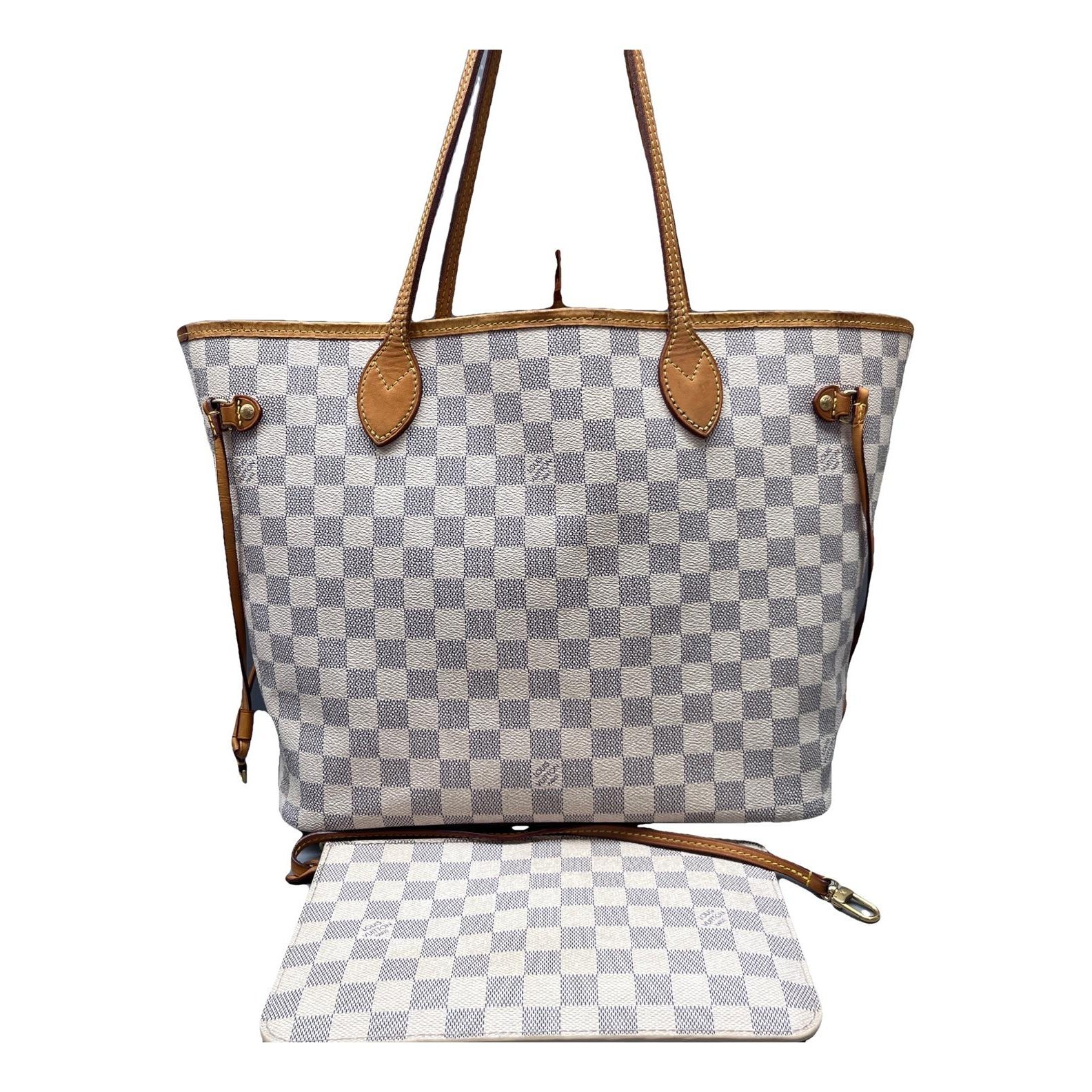 Neverfull leather handbag