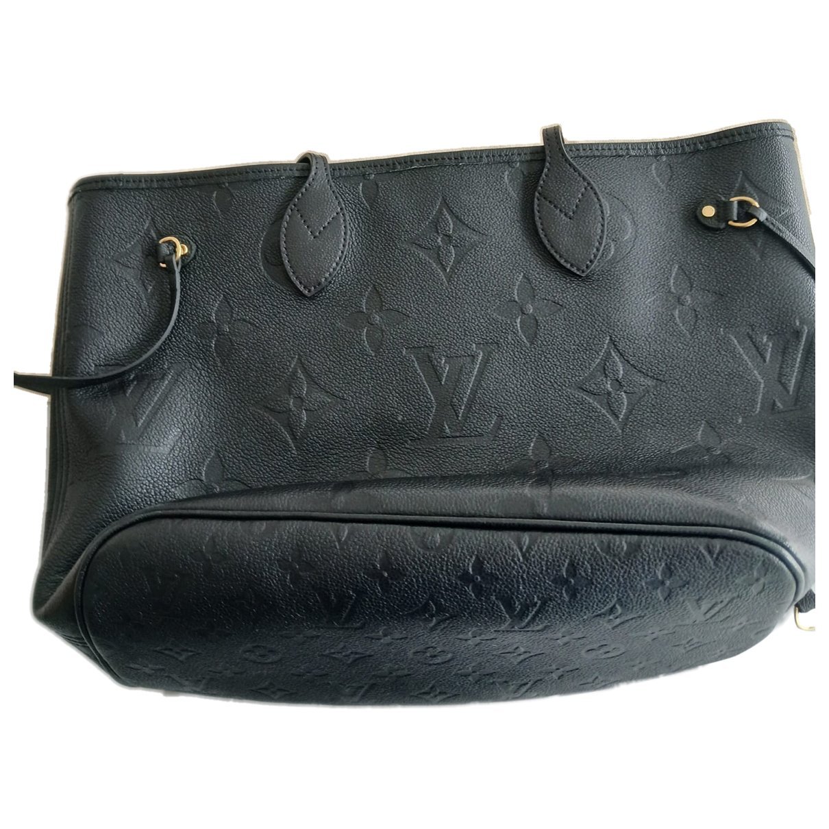 Neverfull leather tote