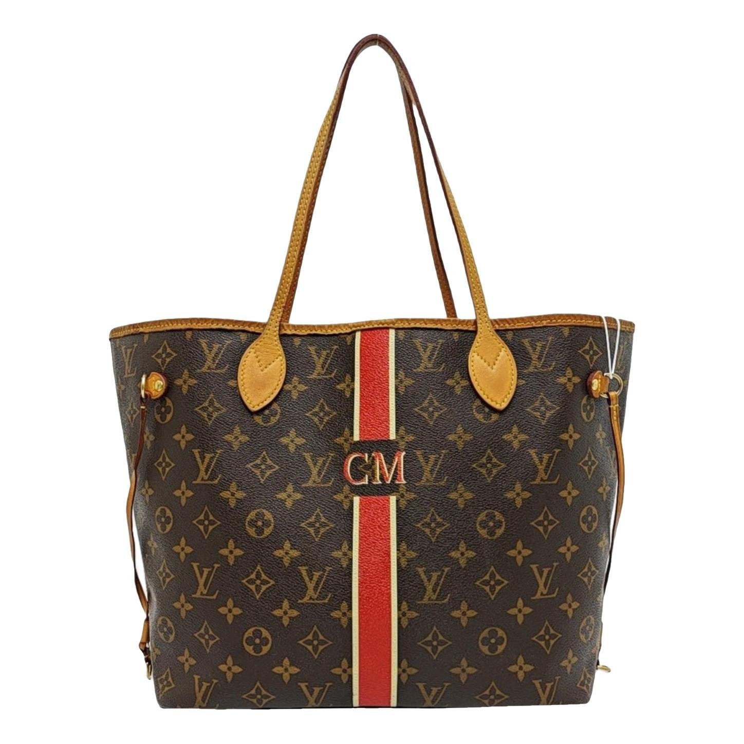 Neverfull leather handbag