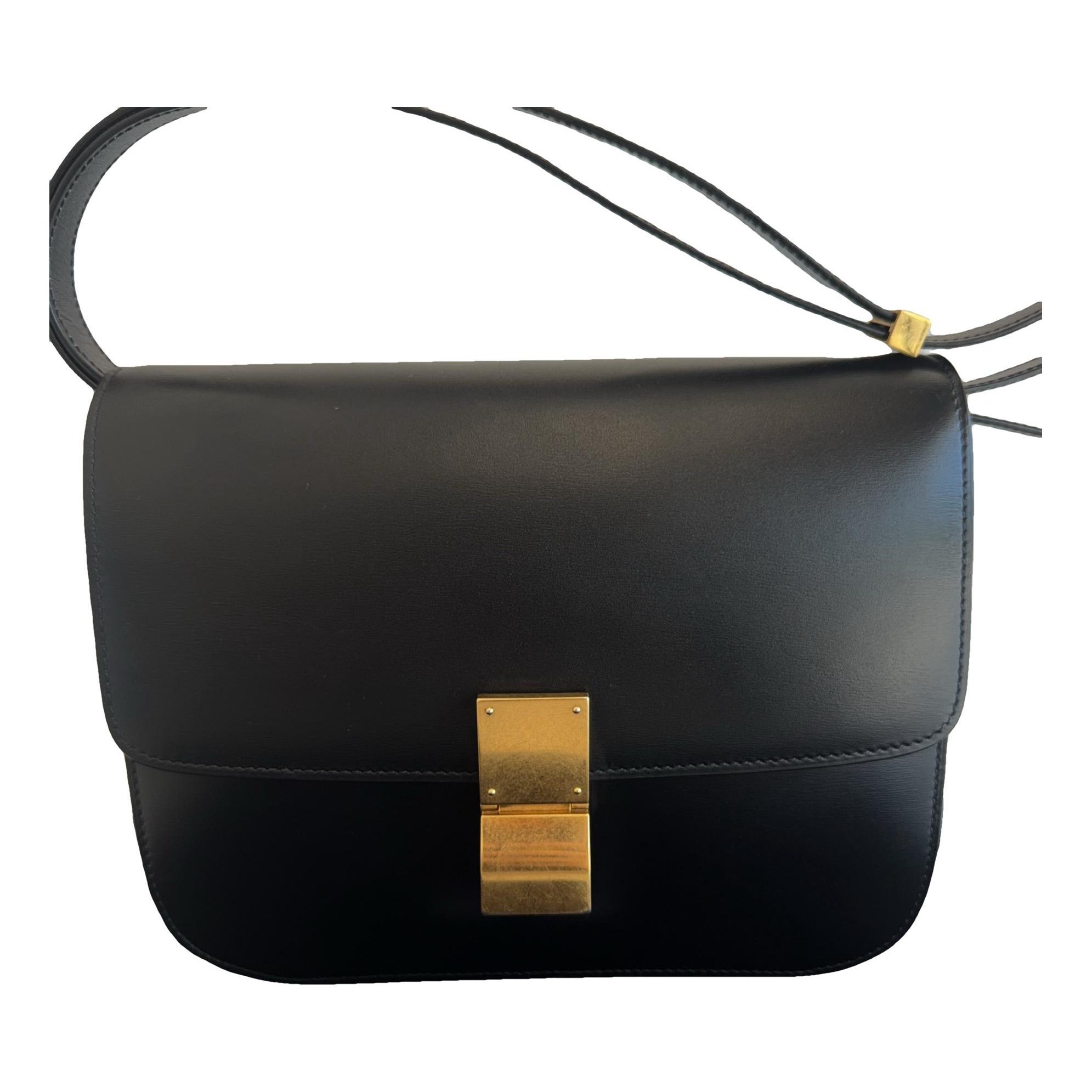 Classic leather crossbody bag