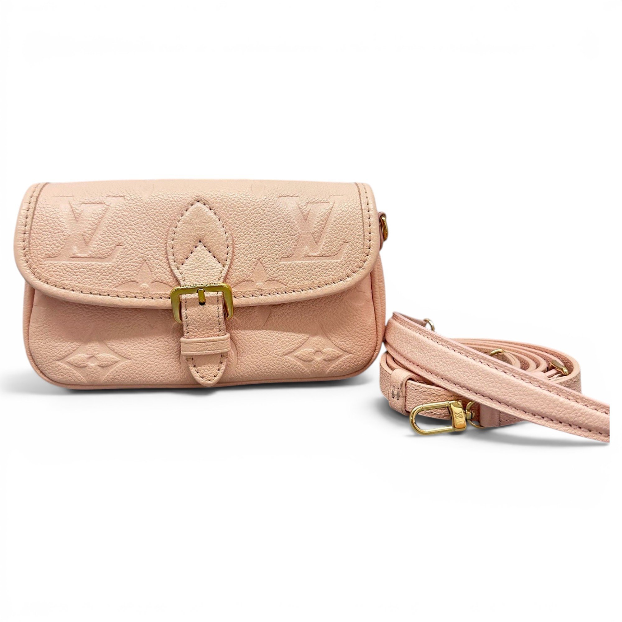 Louis Vuitton Diane leather crossbody bag
