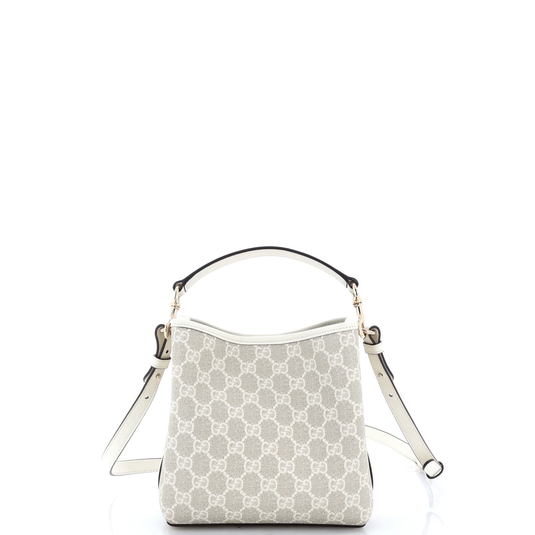 GG Emblem Bucket Bag GG Coated Canvas Small