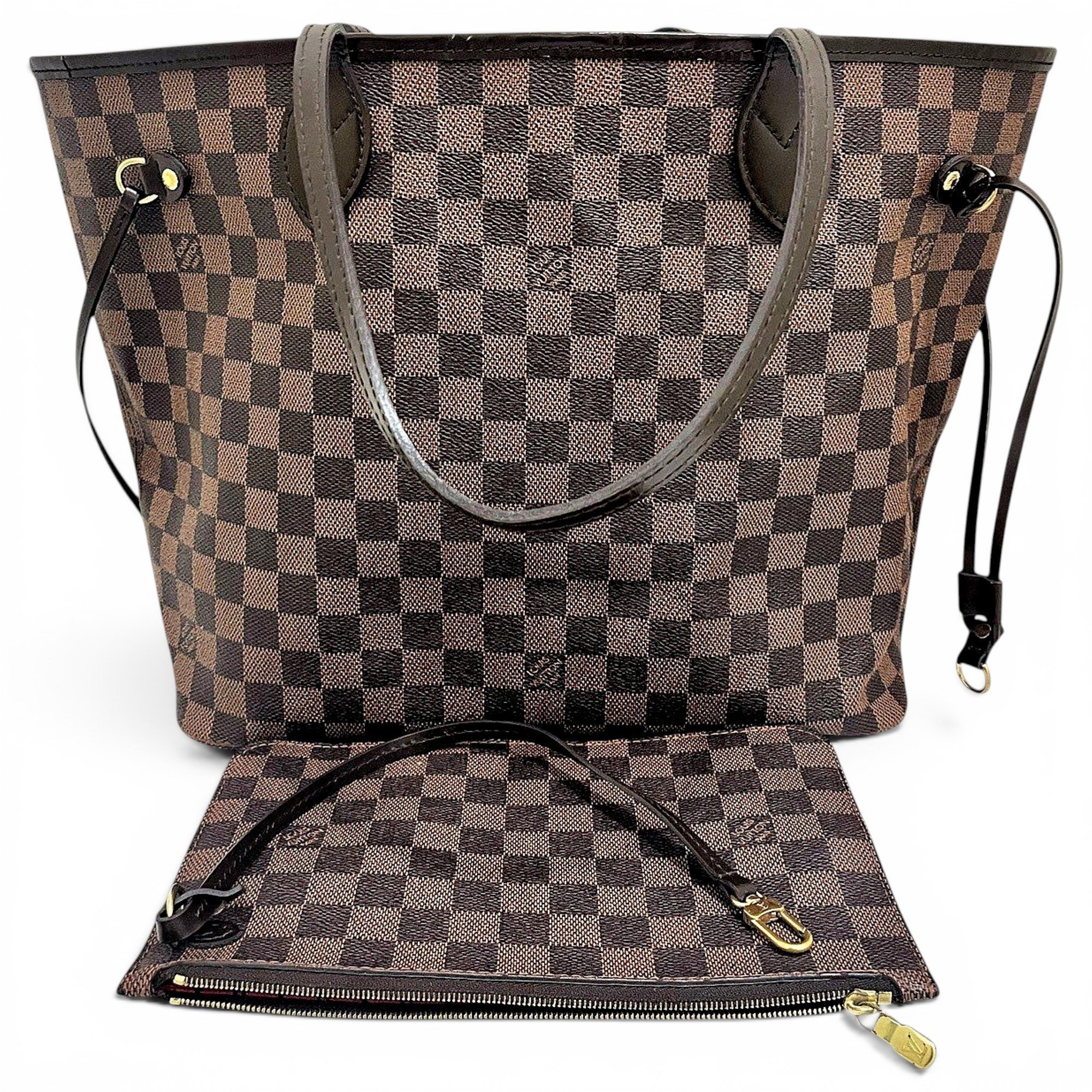 Neverfull leather tote
