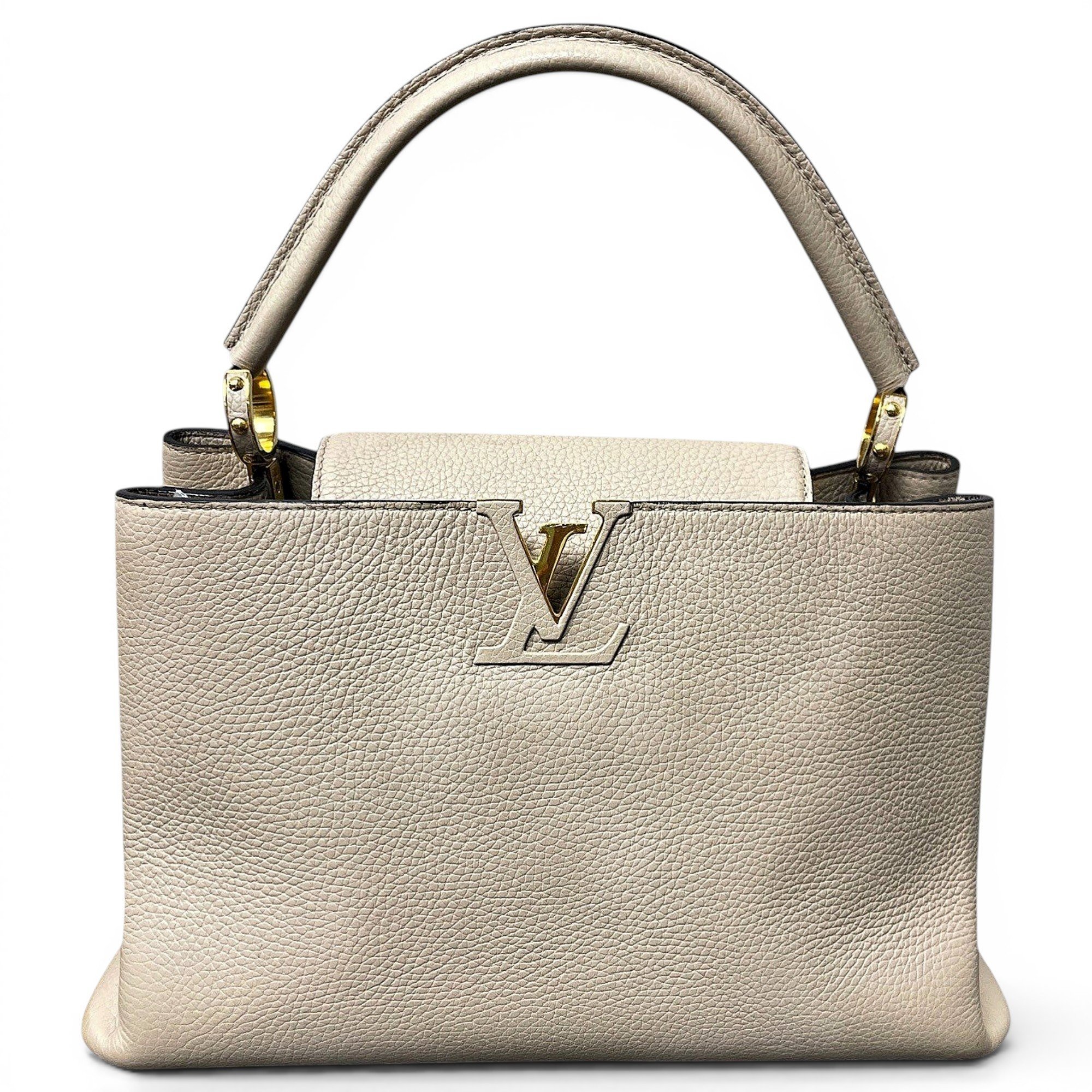 Capucines leather handbag