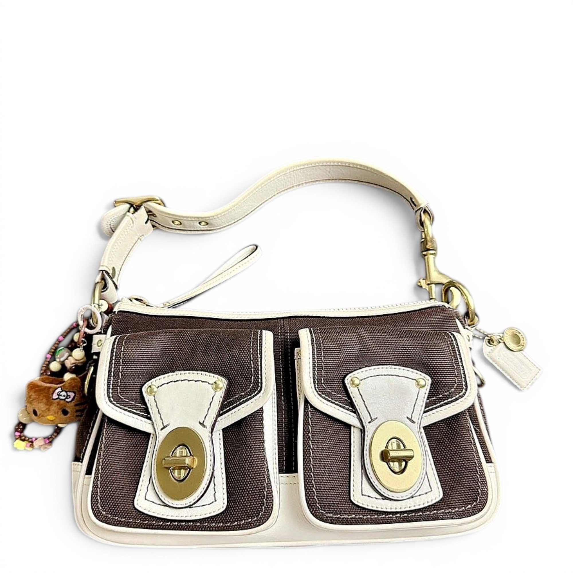 Signature Sufflette leather handbag