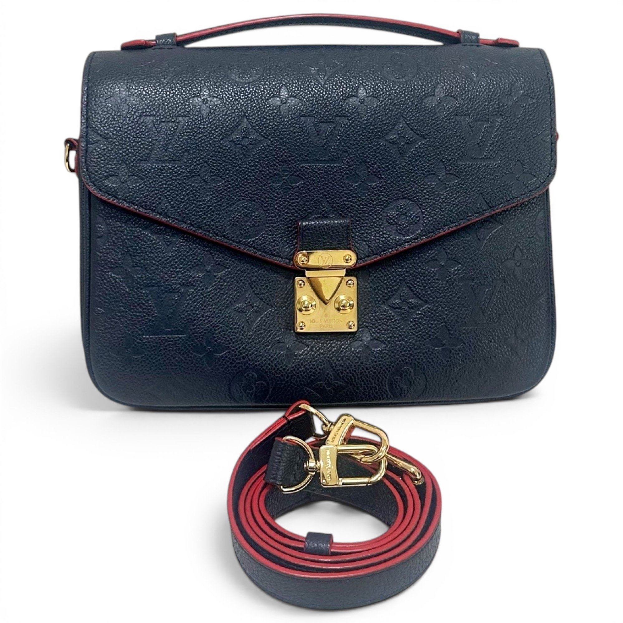 Metis leather satchel