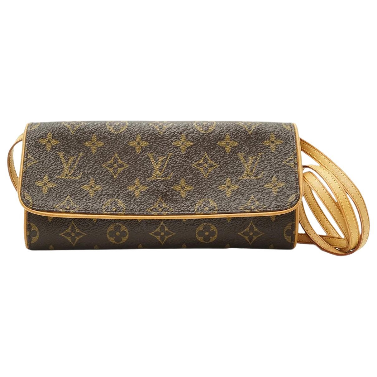 Twin cloth crossbody bag