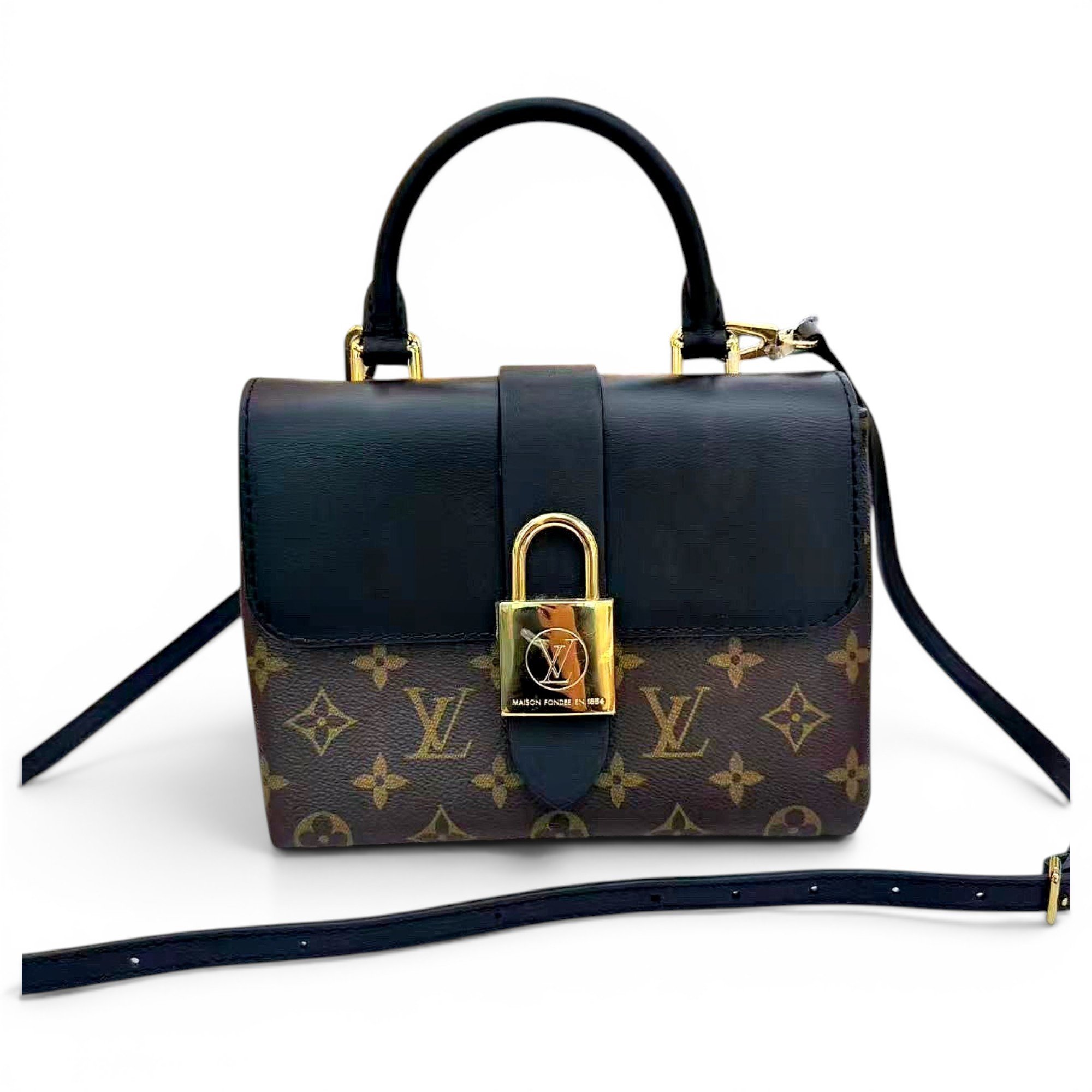 Locky BB leather handbag