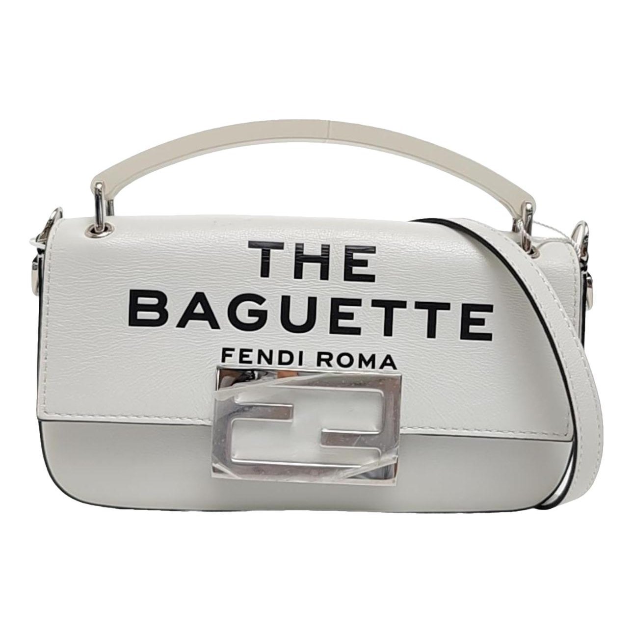 Baguette leather handbag